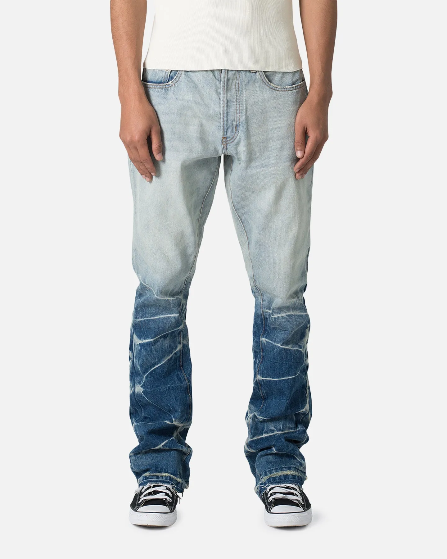 MNML B594 Sun Flare Denim Jeans Blue sold by Culture Kings