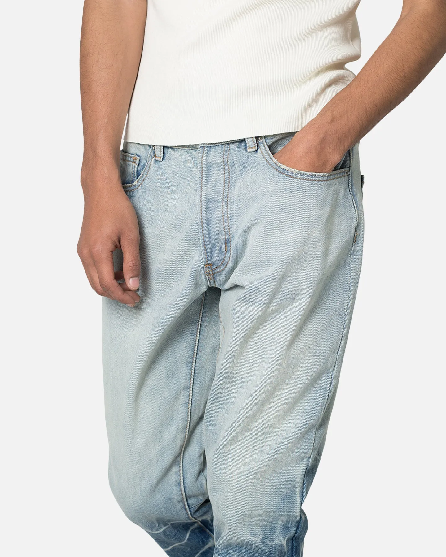 MNML B594 Sun Flare Denim Jeans Blue sold by Culture Kings product image thumbnail 5