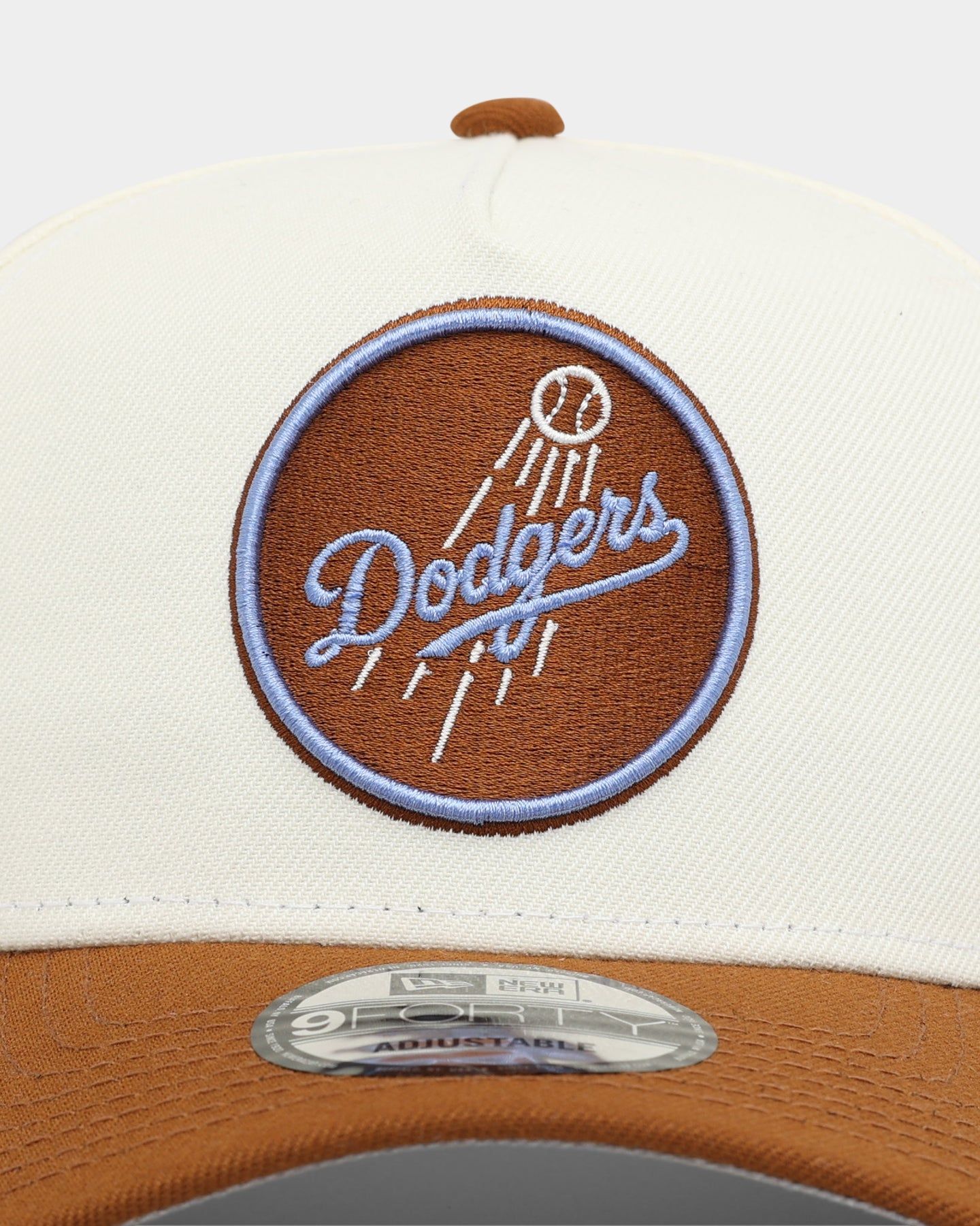 New Era Los Angeles Dodgers 'Toasted Peanut' 9FORTY A-Frame Snapback White sold by Culture Kings product image thumbnail 5