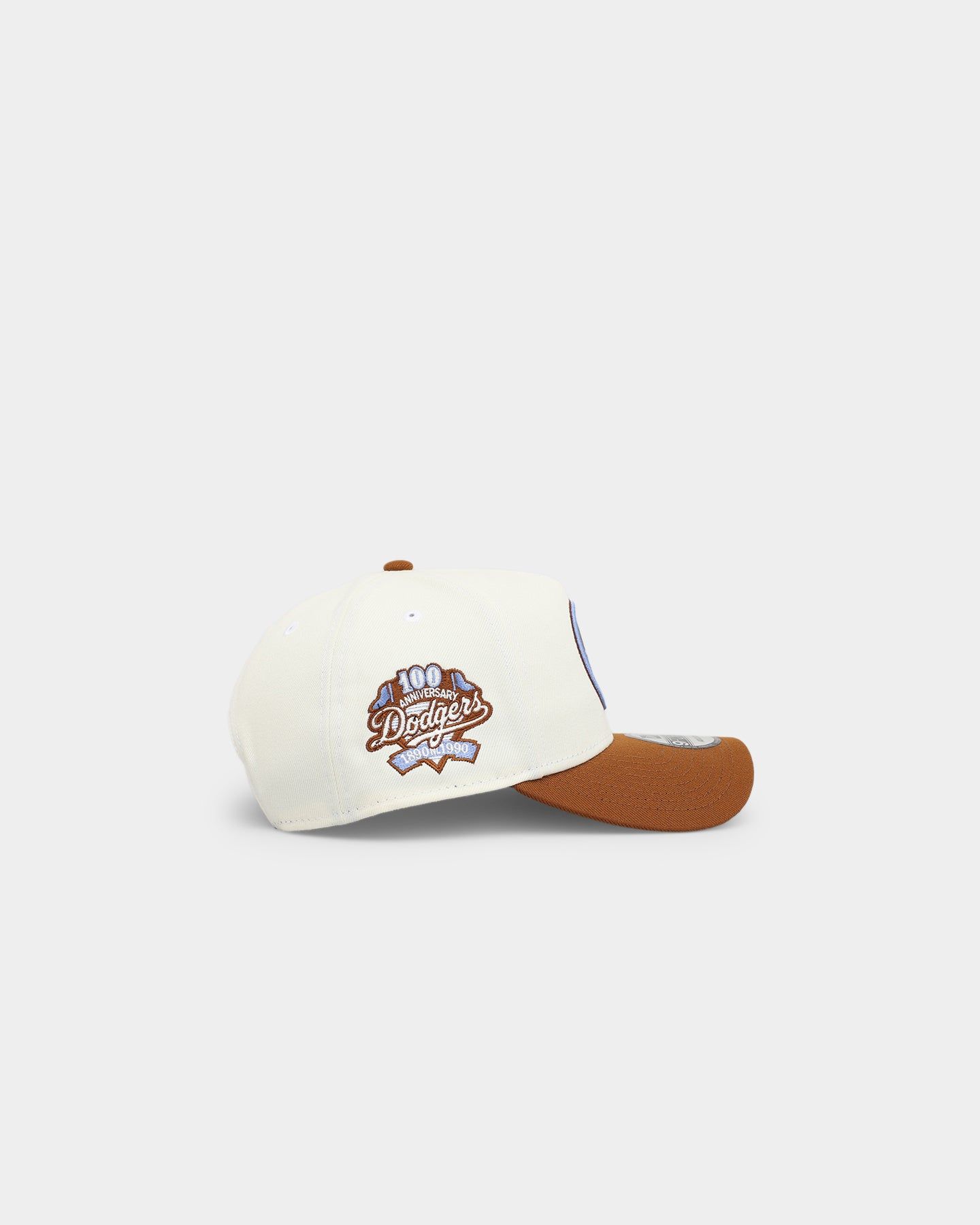 New Era Los Angeles Dodgers 'Toasted Peanut' 9FORTY A-Frame Snapback White sold by Culture Kings product image thumbnail 3
