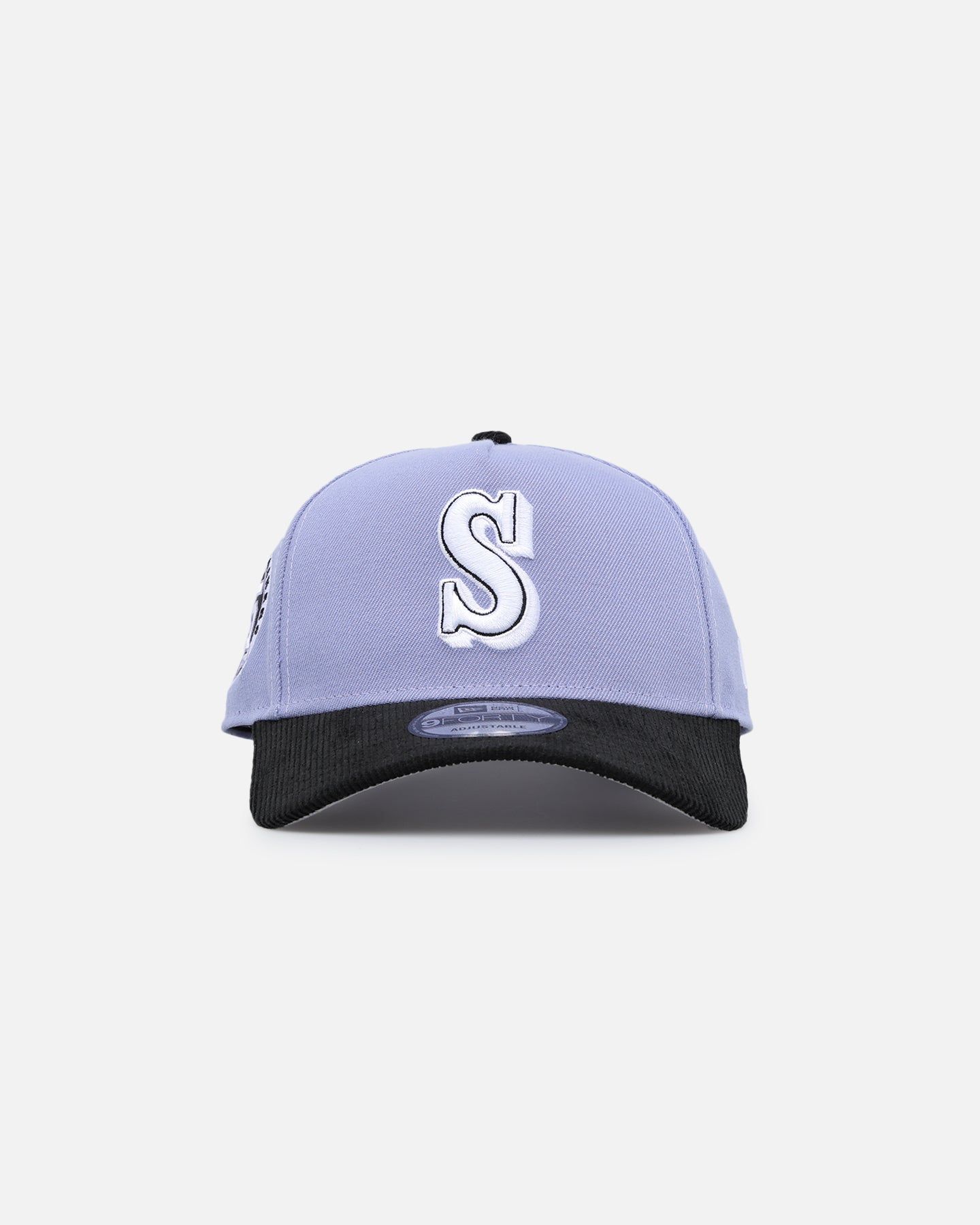 New Era Seattle Mariners 9FORTY A-Frame Snapback Lavender/Black sold by Culture Kings