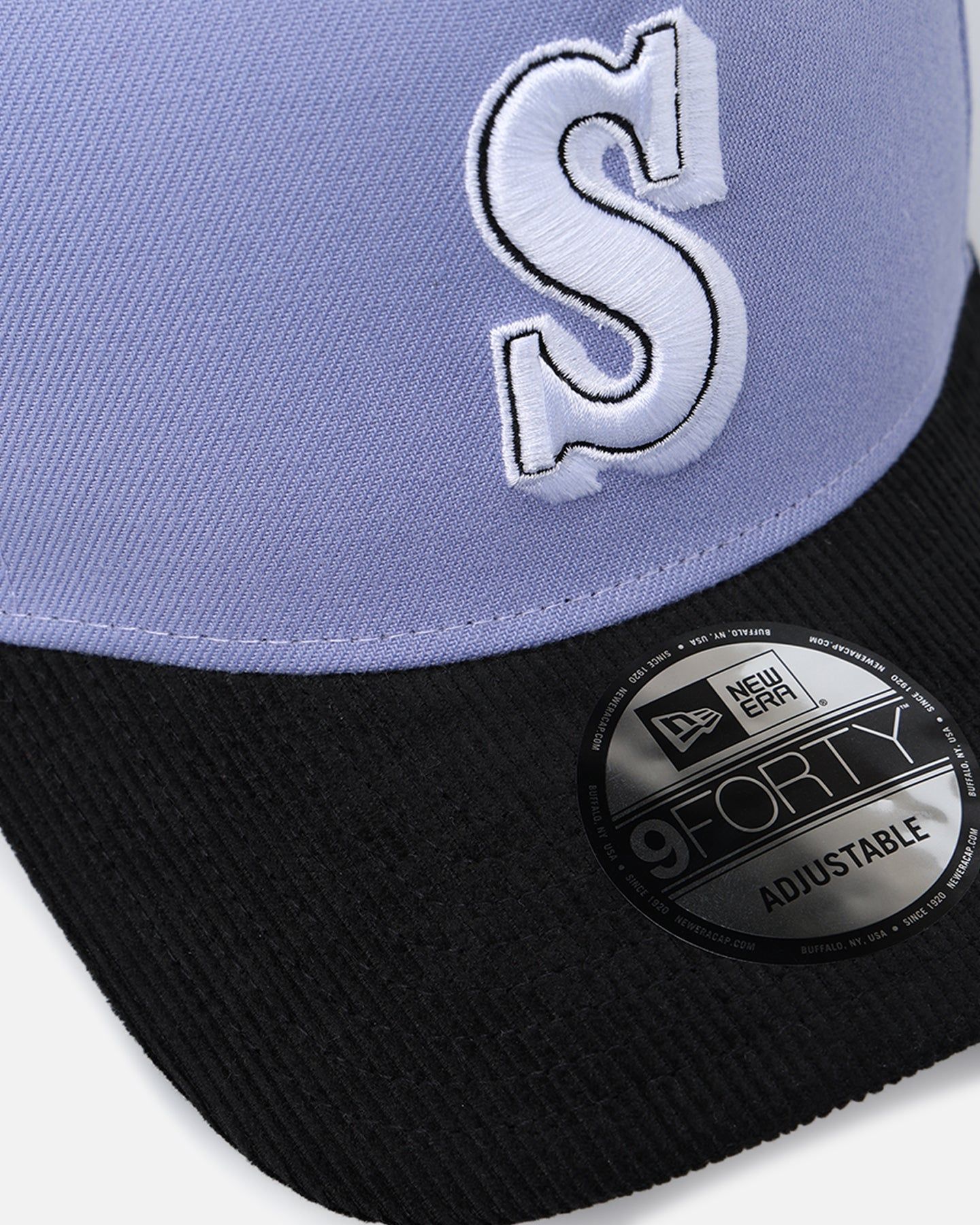 New Era Seattle Mariners 9FORTY A-Frame Snapback Lavender/Black sold by Culture Kings product image thumbnail 2