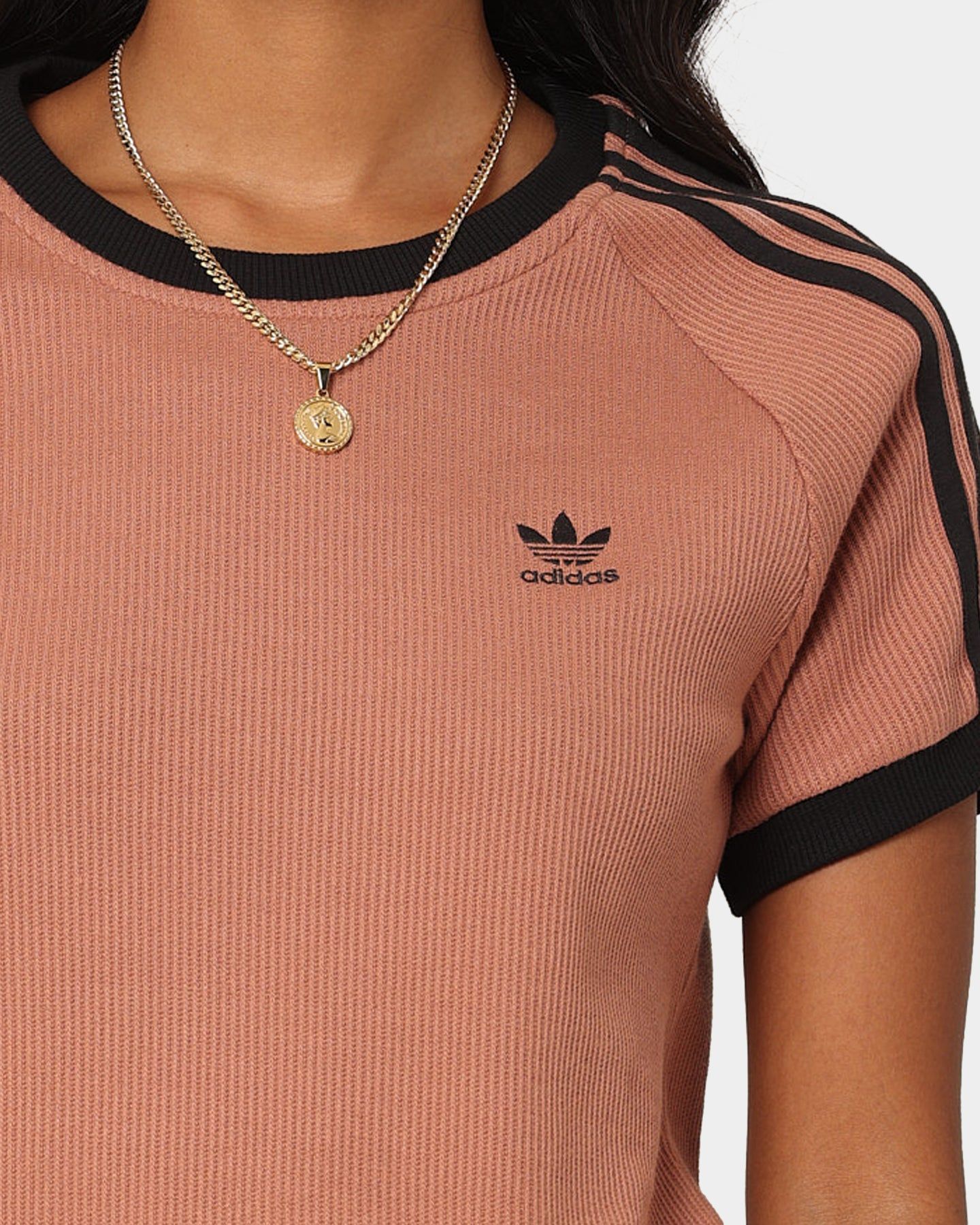 Adidas Women's 3 Stripe Slim T-Shirt Clastr sold by Culture Kings product image thumbnail 3