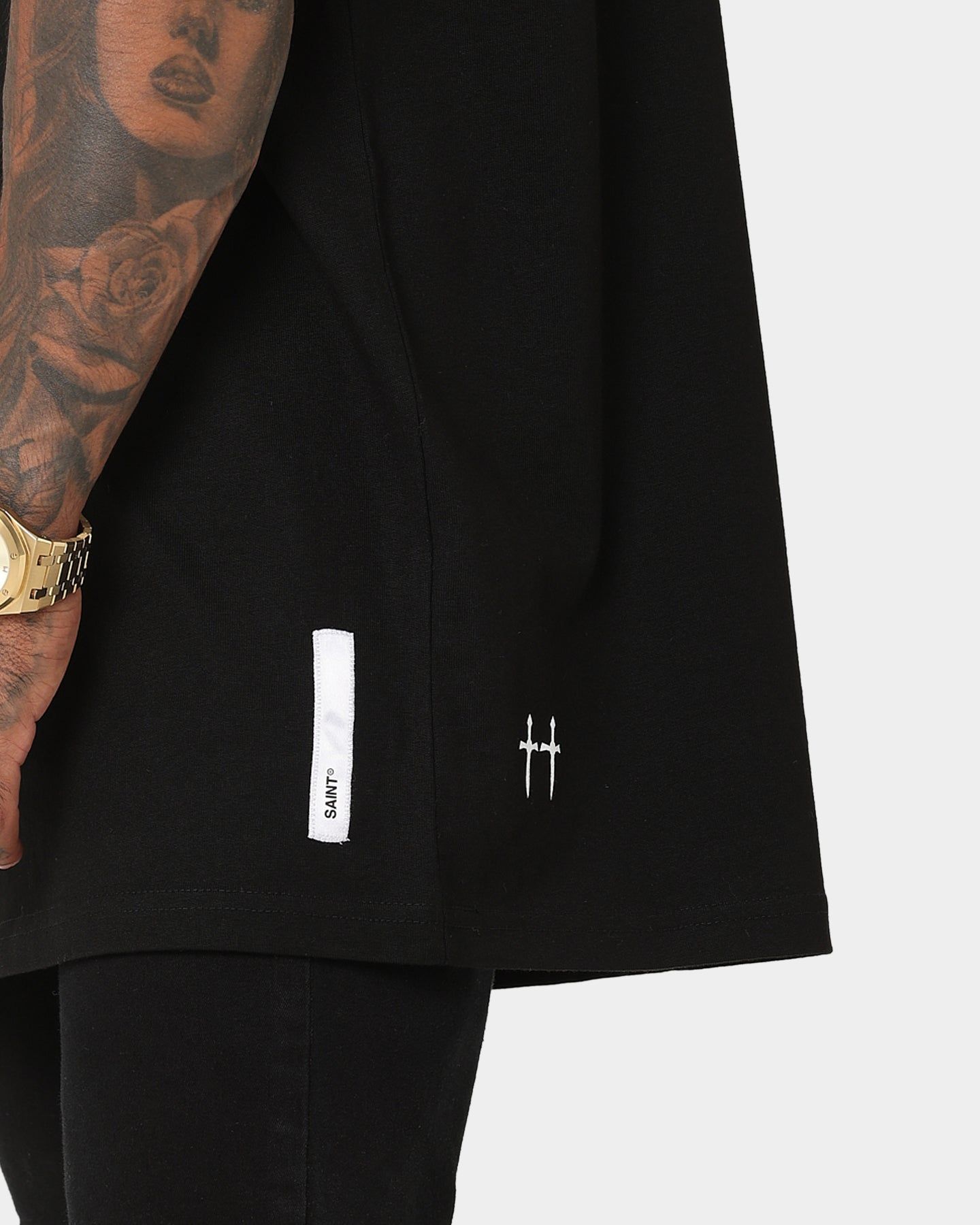 Saint Morta Finite Lafayette T-Shirt Black sold by Culture Kings product image thumbnail 7