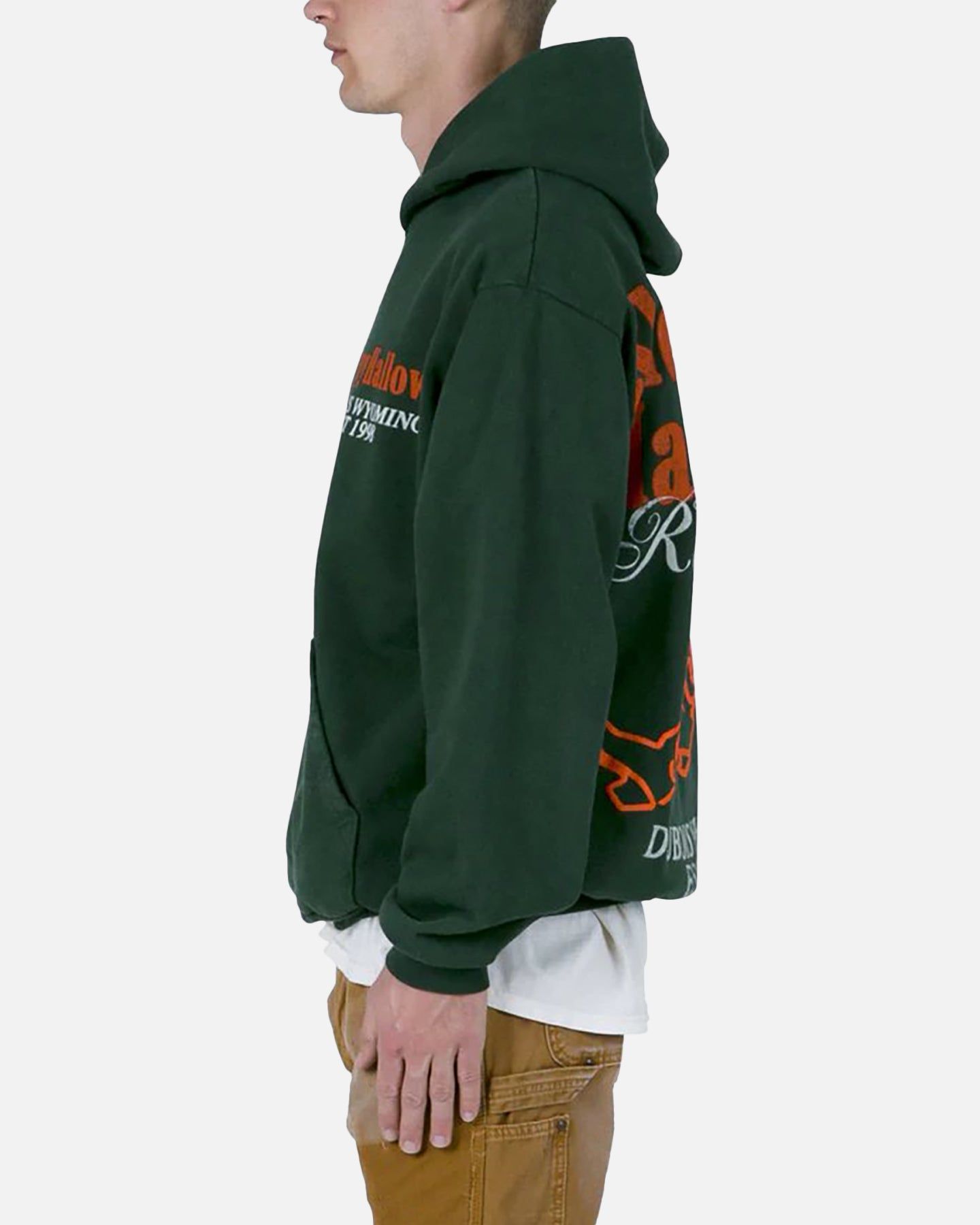 MNML Neon Cowboy Hoodie Ivy sold by Culture Kings product image thumbnail 3