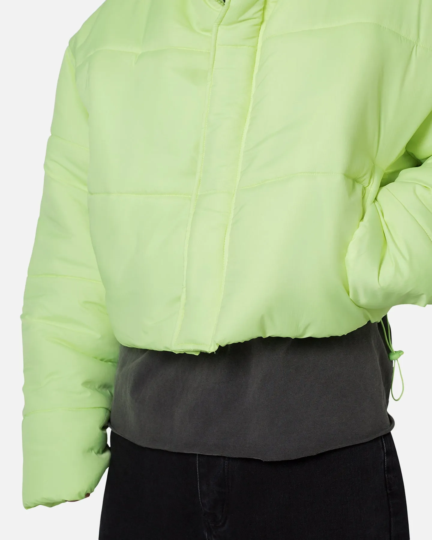 MNML Cropped Puffer II Jacket Green sold by Culture Kings product image thumbnail 5