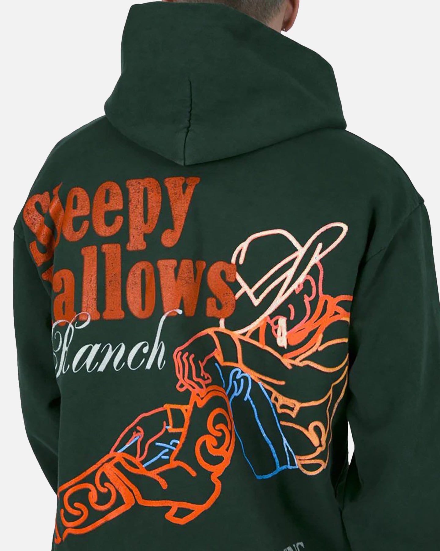 MNML Neon Cowboy Hoodie Ivy sold by Culture Kings product image thumbnail 5