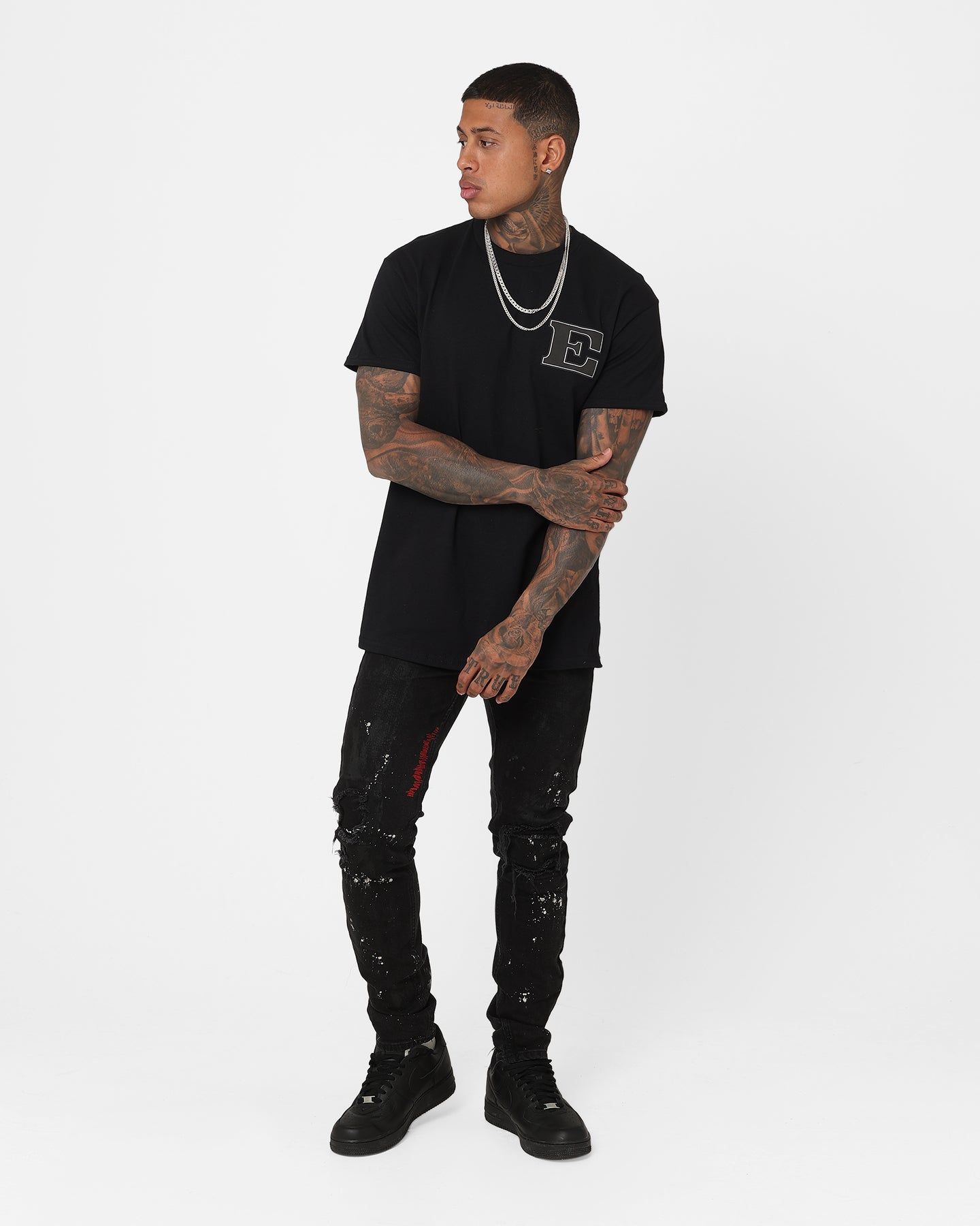 Elevn Clothing Co Block T-Shirt Black sold by Culture Kings product image thumbnail 2