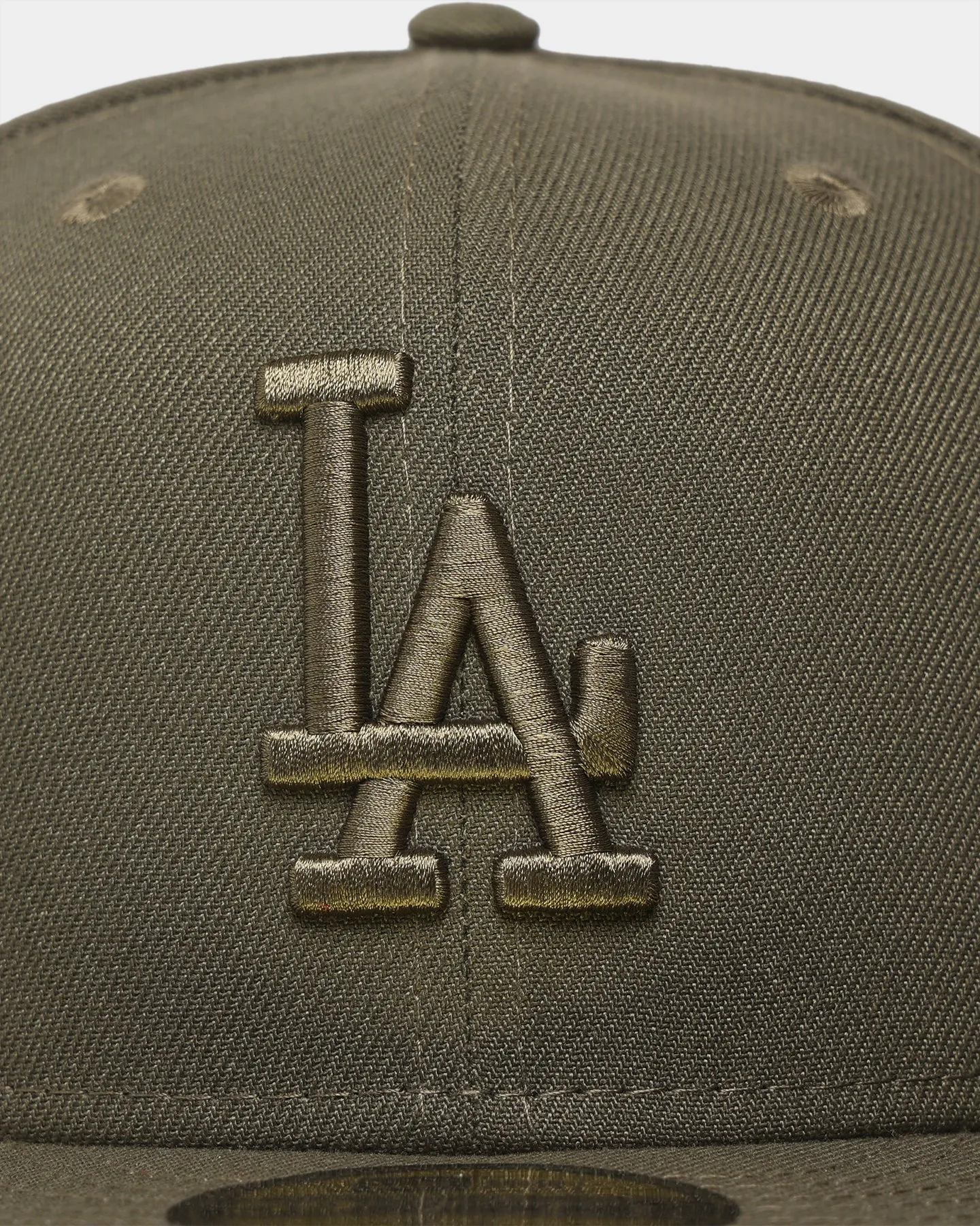 New Era Los Angeles Dodgers 'Core Olive Tonal' 59FIFTY Fitted Olive sold by Culture Kings product image thumbnail 5