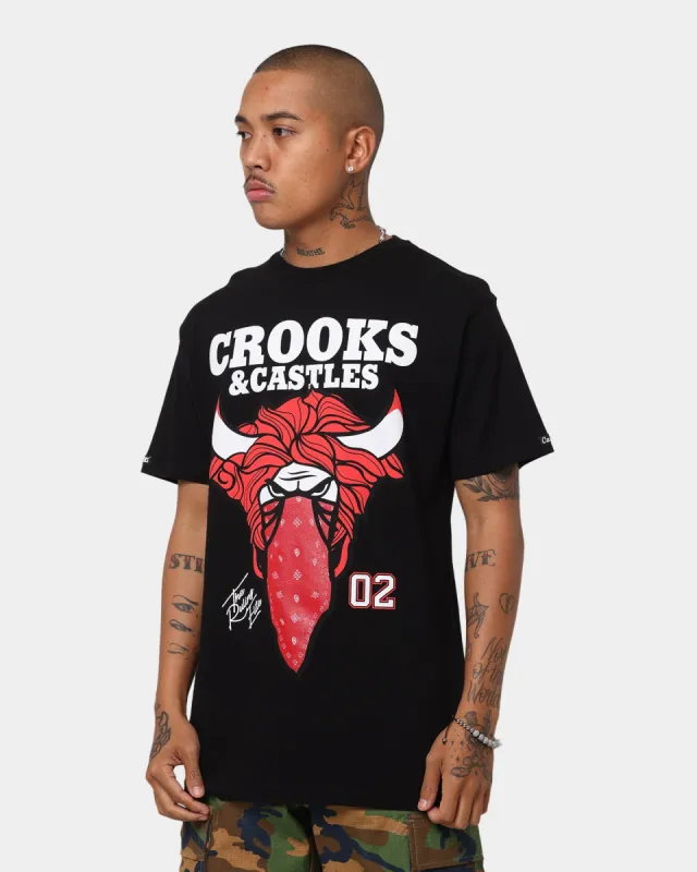 Crooks & Castles Chicago T-Shirt Black sold by Culture Kings