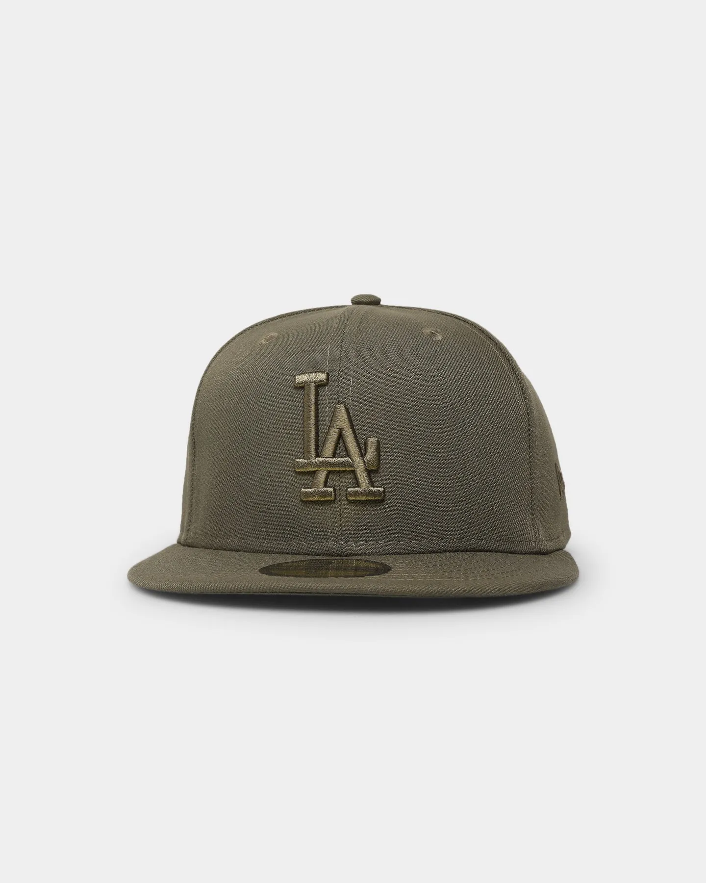 New Era Los Angeles Dodgers 'Core Olive Tonal' 59FIFTY Fitted Olive sold by Culture Kings