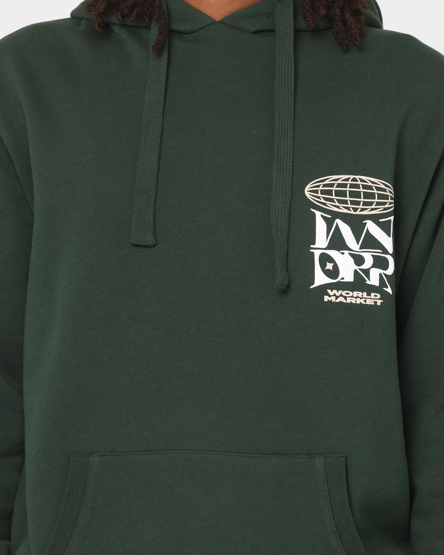 WNDRR Market Hoodie Forest Green sold by Culture Kings product image thumbnail 3