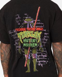 Goat Crew X Teenage Mutant Ninja Turtles Donatello Vintage T-Shirt Black Wash sold by Culture Kings