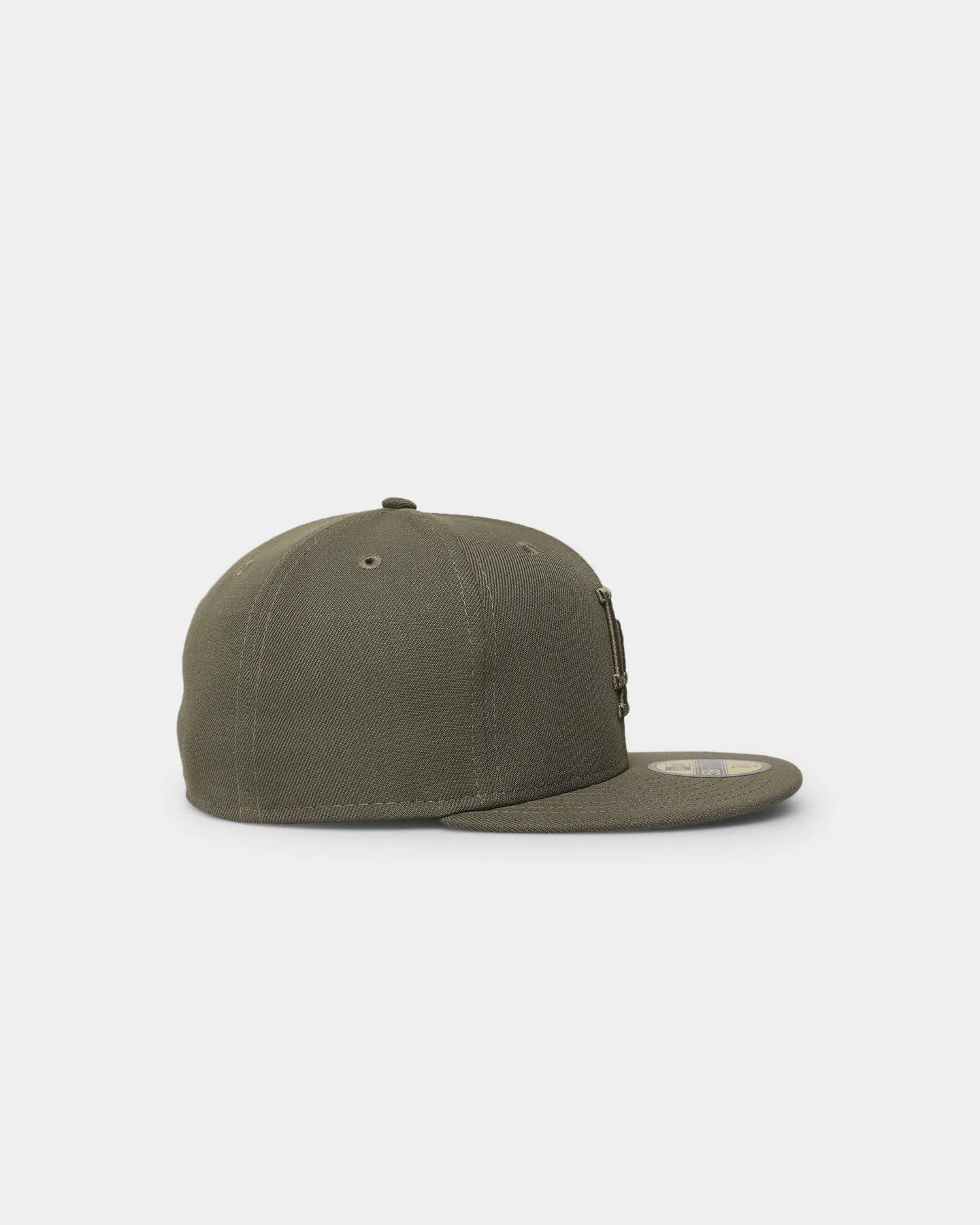 New Era Los Angeles Dodgers 'Core Olive Tonal' 59FIFTY Fitted Olive sold by Culture Kings product image thumbnail 3