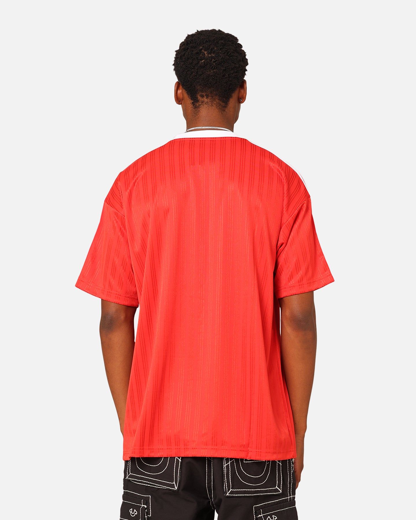 Adidas Adicolour T-Shirt Better Scarlet/White sold by Culture Kings product image thumbnail 4
