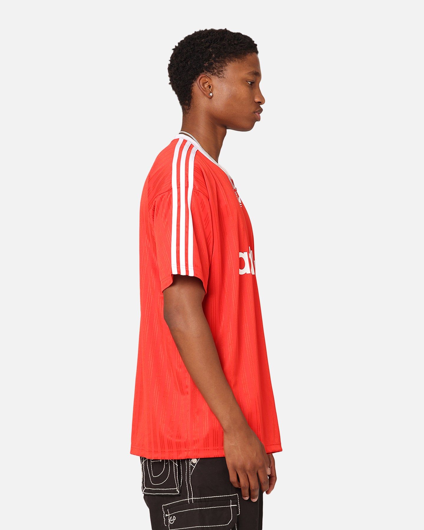 Adidas Adicolour T-Shirt Better Scarlet/White sold by Culture Kings product image thumbnail 5