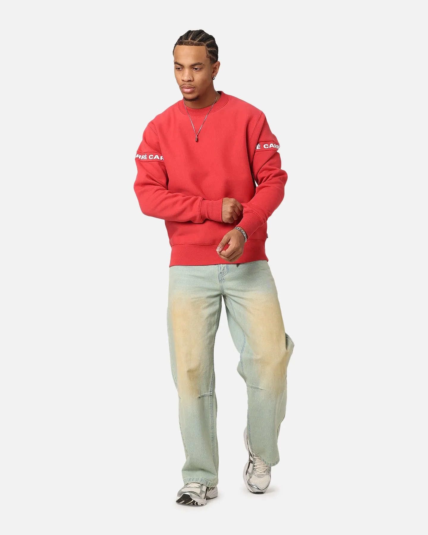 Carre La Manche 2.0 Crewneck Red sold by Culture Kings product image thumbnail 3
