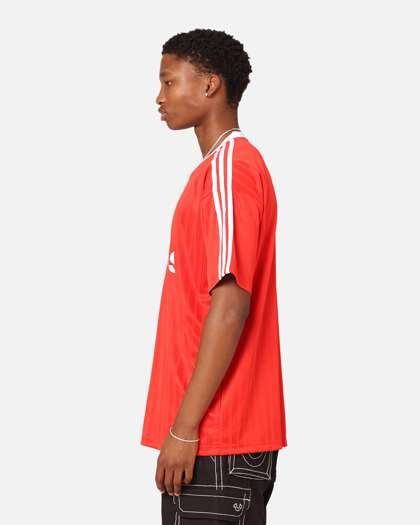 Adidas Adicolour T-Shirt Better Scarlet/White sold by Culture Kings product image thumbnail 5