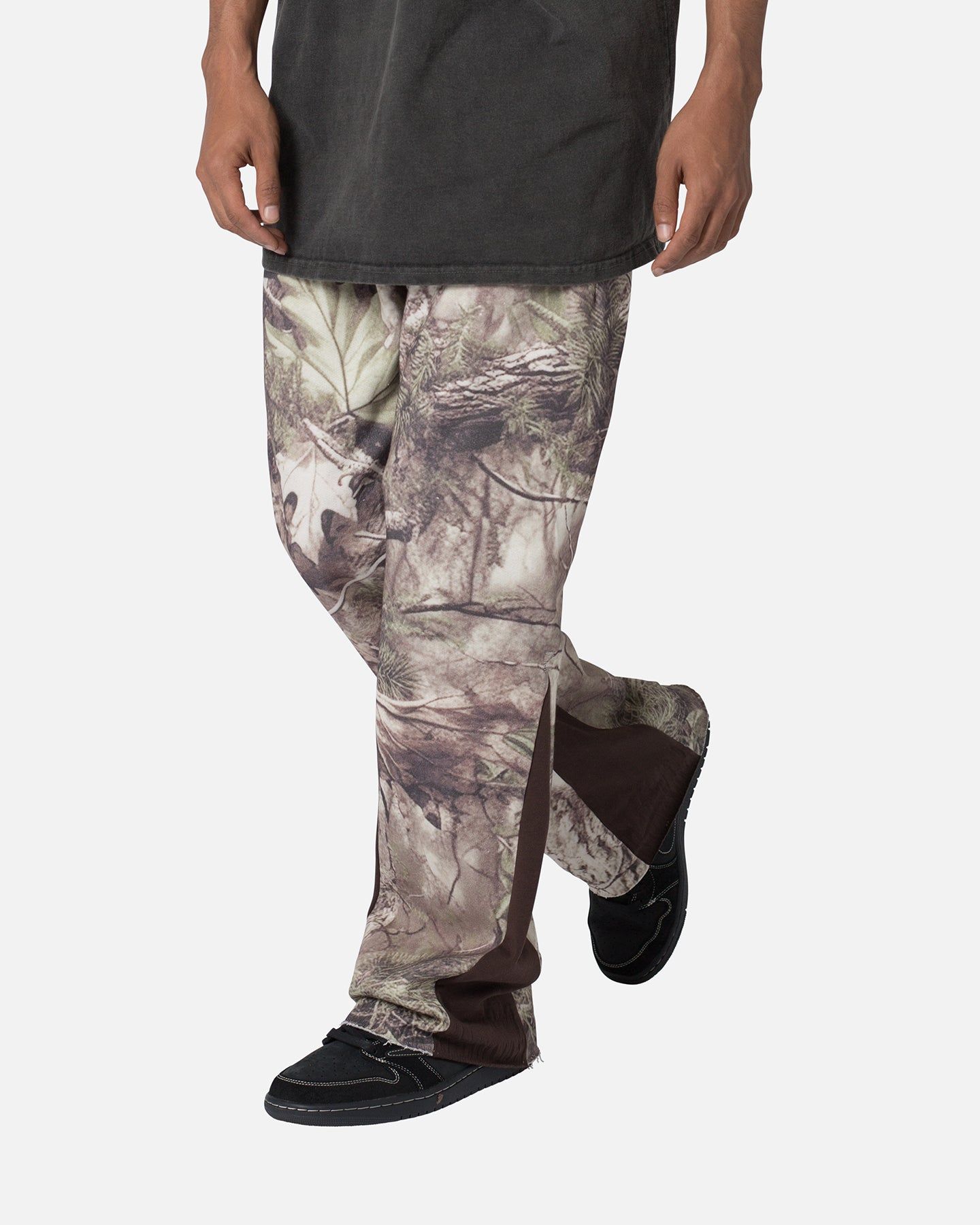 MNML Contrast Bootcut Sweatpants Tree Camo sold by Culture Kings product image thumbnail 5