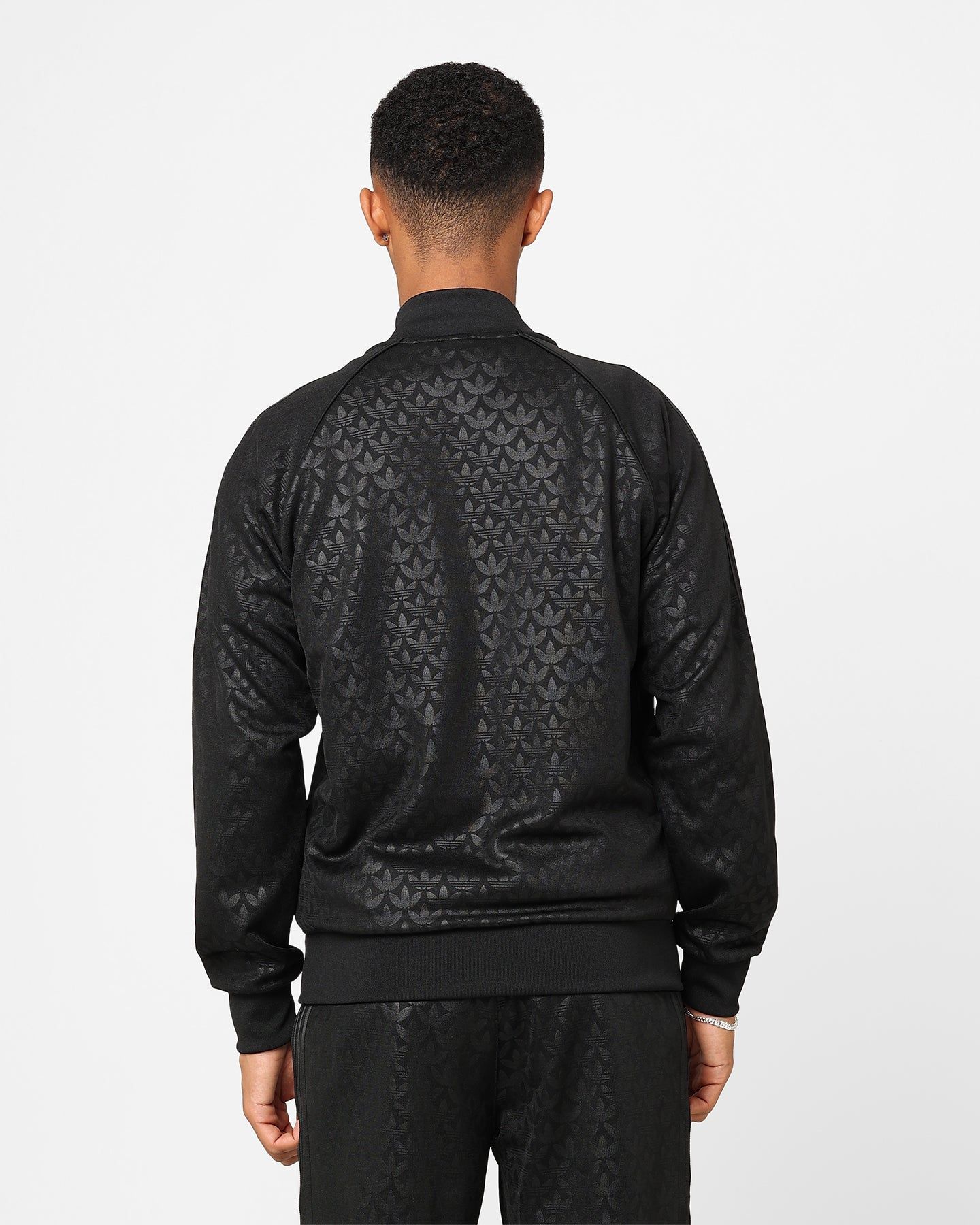 Adidas Graphics Monogram Straight Tracksuit Jacket Black sold by Culture Kings product image thumbnail 4