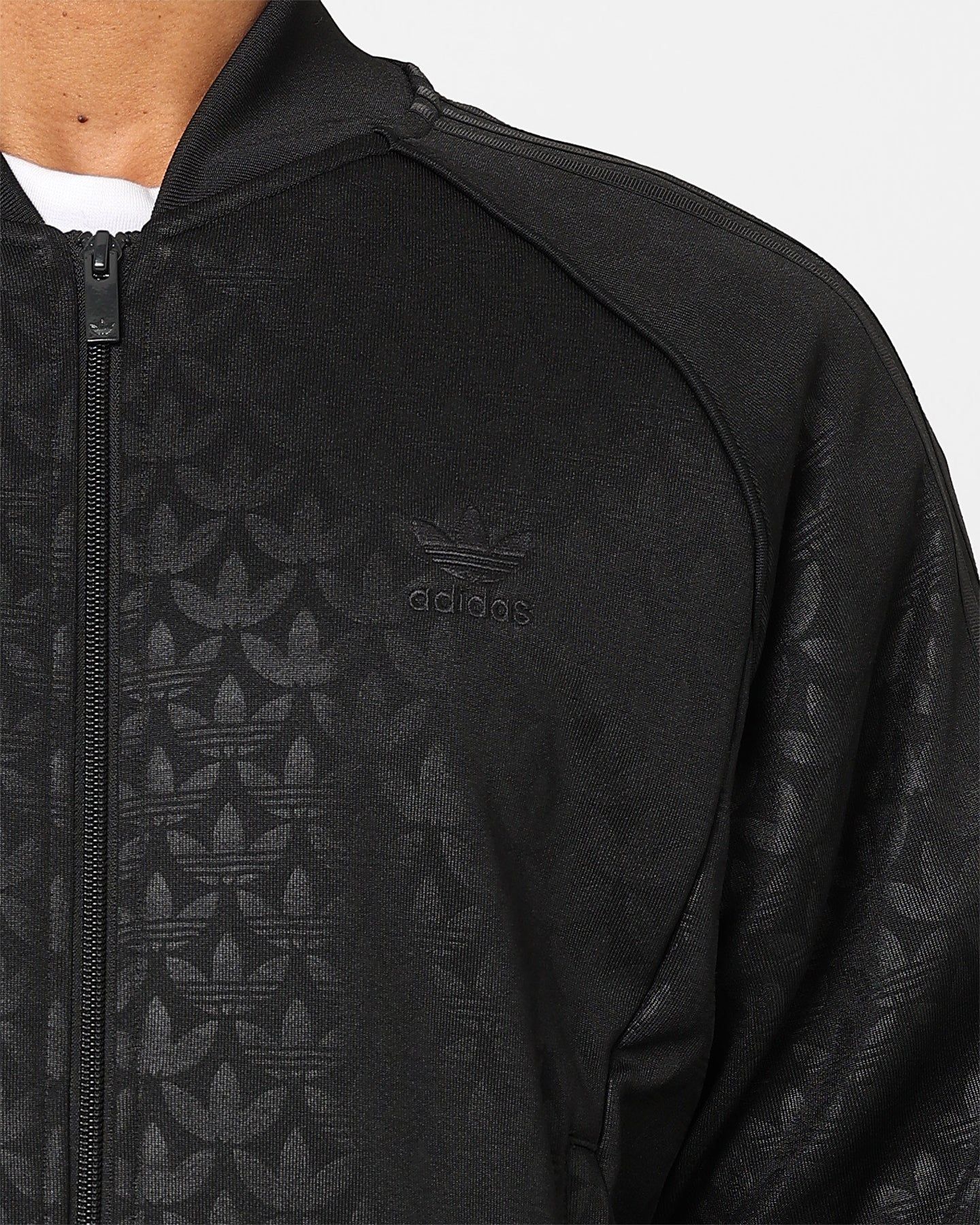 Adidas Graphics Monogram Straight Tracksuit Jacket Black sold by Culture Kings product image thumbnail 3