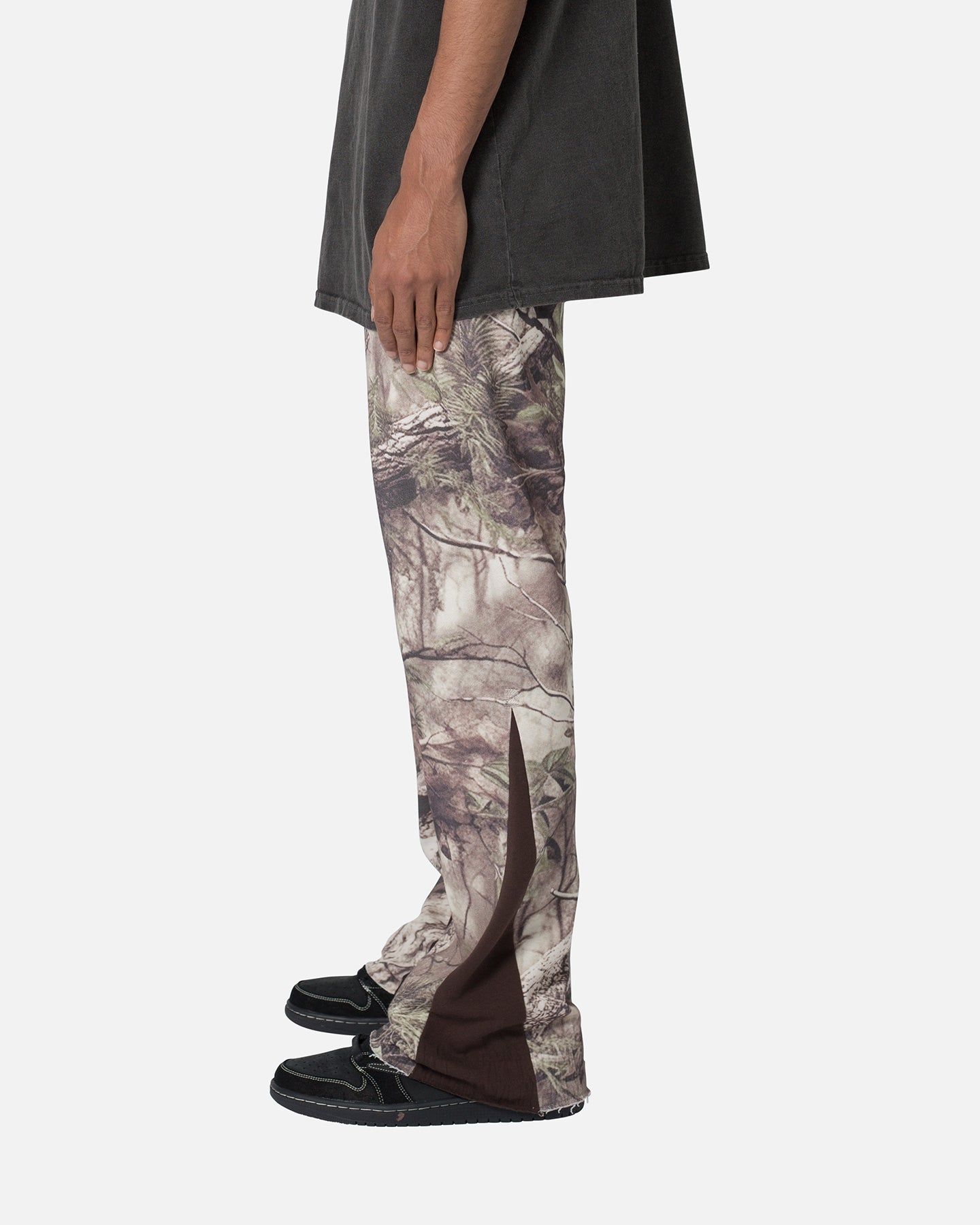MNML Contrast Bootcut Sweatpants Tree Camo sold by Culture Kings product image thumbnail 3