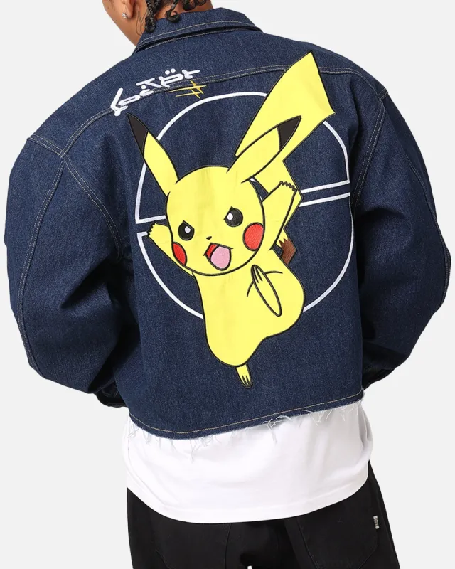 Pokémon By Loiter Pikachu Denim Jacket Indigo sold by Culture Kings