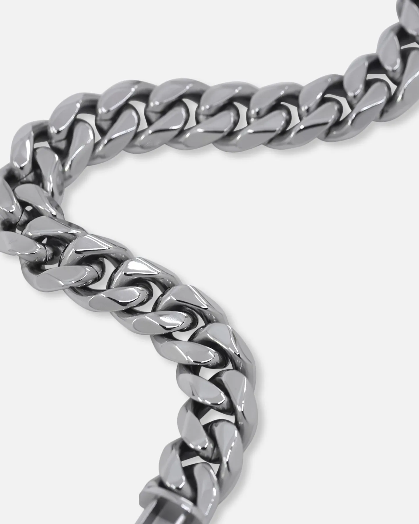 Saint Morta 10mm Cuban Bracelet White Gold sold by Culture Kings product image thumbnail 3