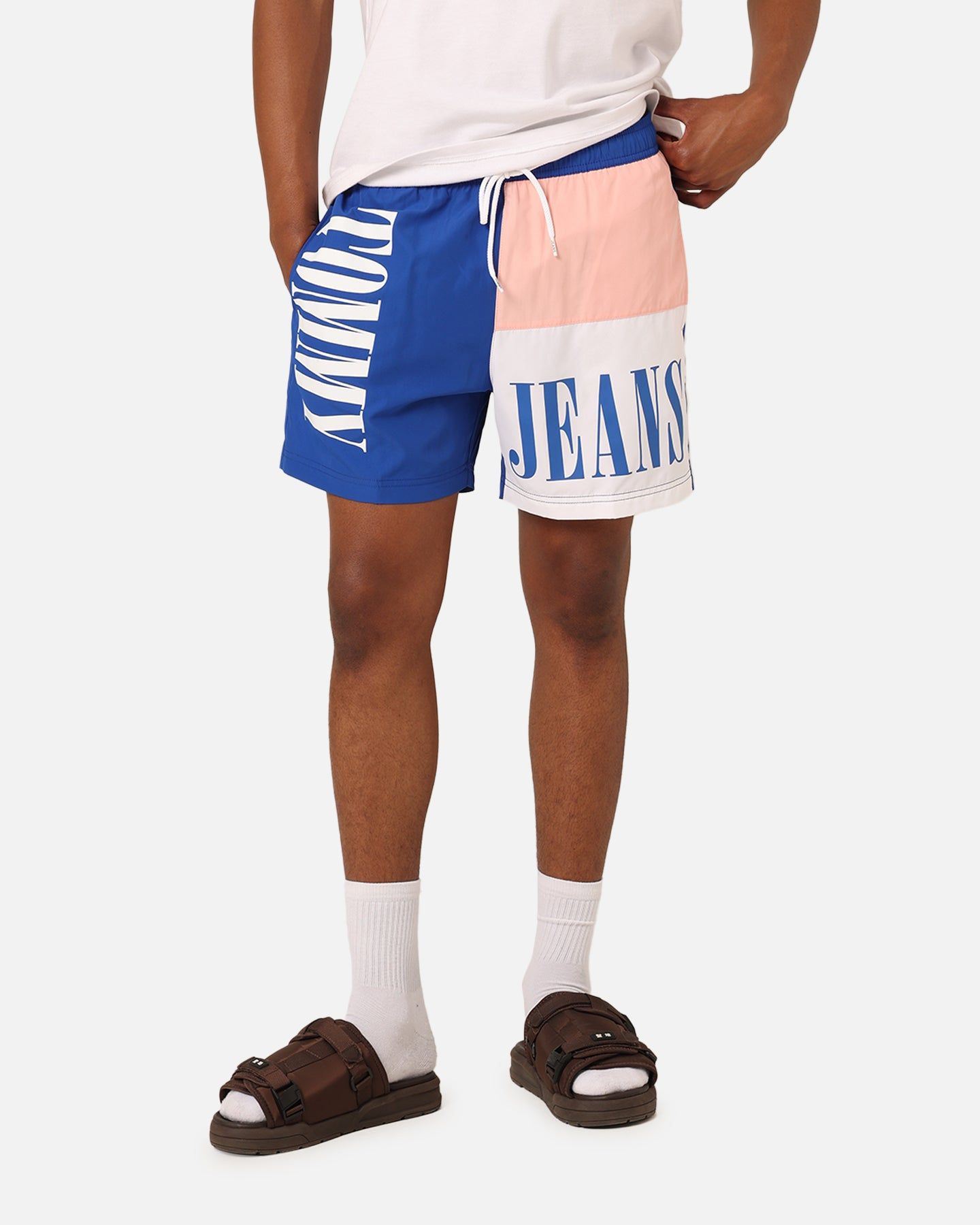 Tommy Hilfiger Medium Drawstring Colour Block Shorts Ultra Blue sold by Culture Kings