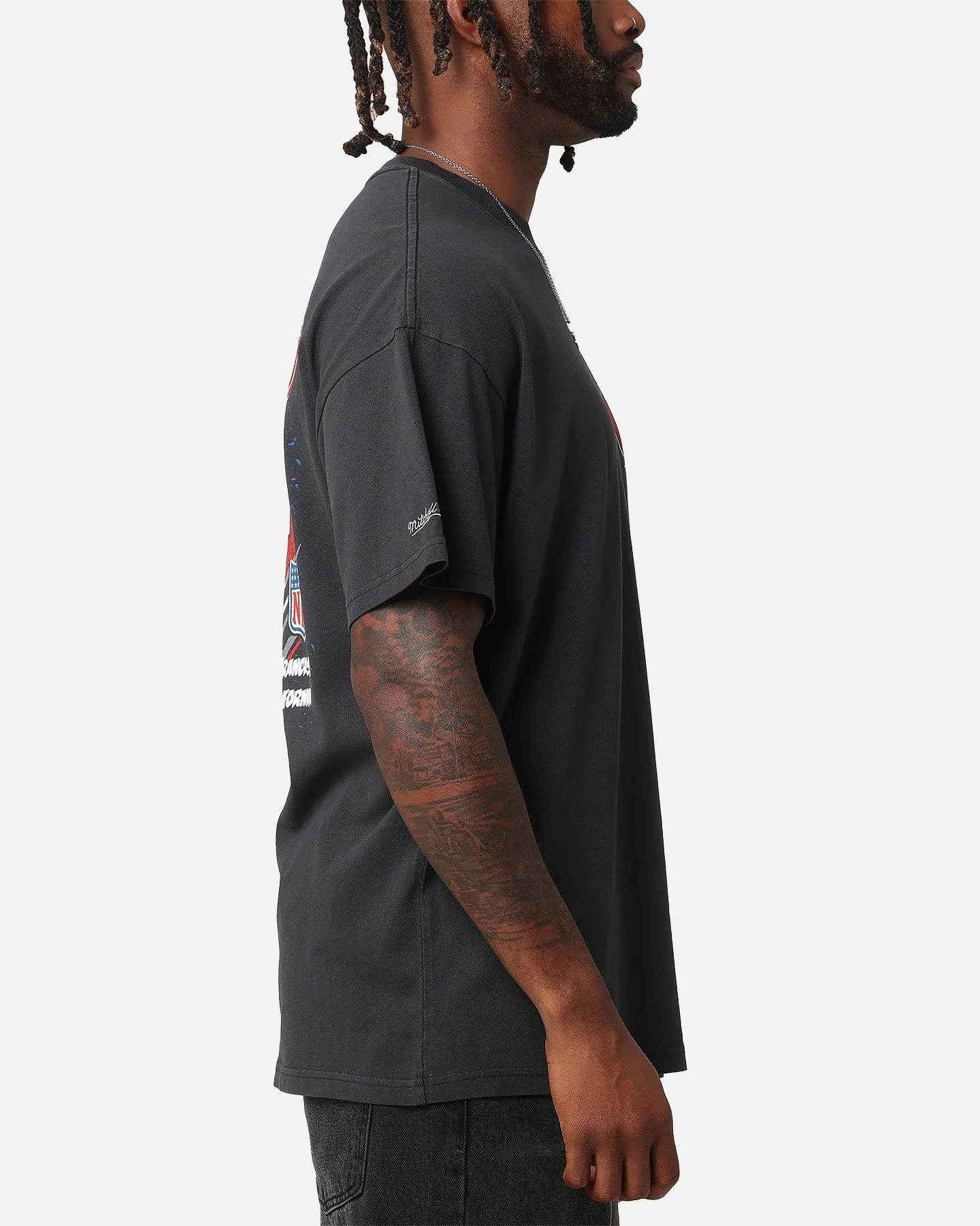 Mitchell & Ness San Francisco 49ers 'Alter Ego' Flames T-Shirt Faded Black sold by Culture Kings product image thumbnail 5