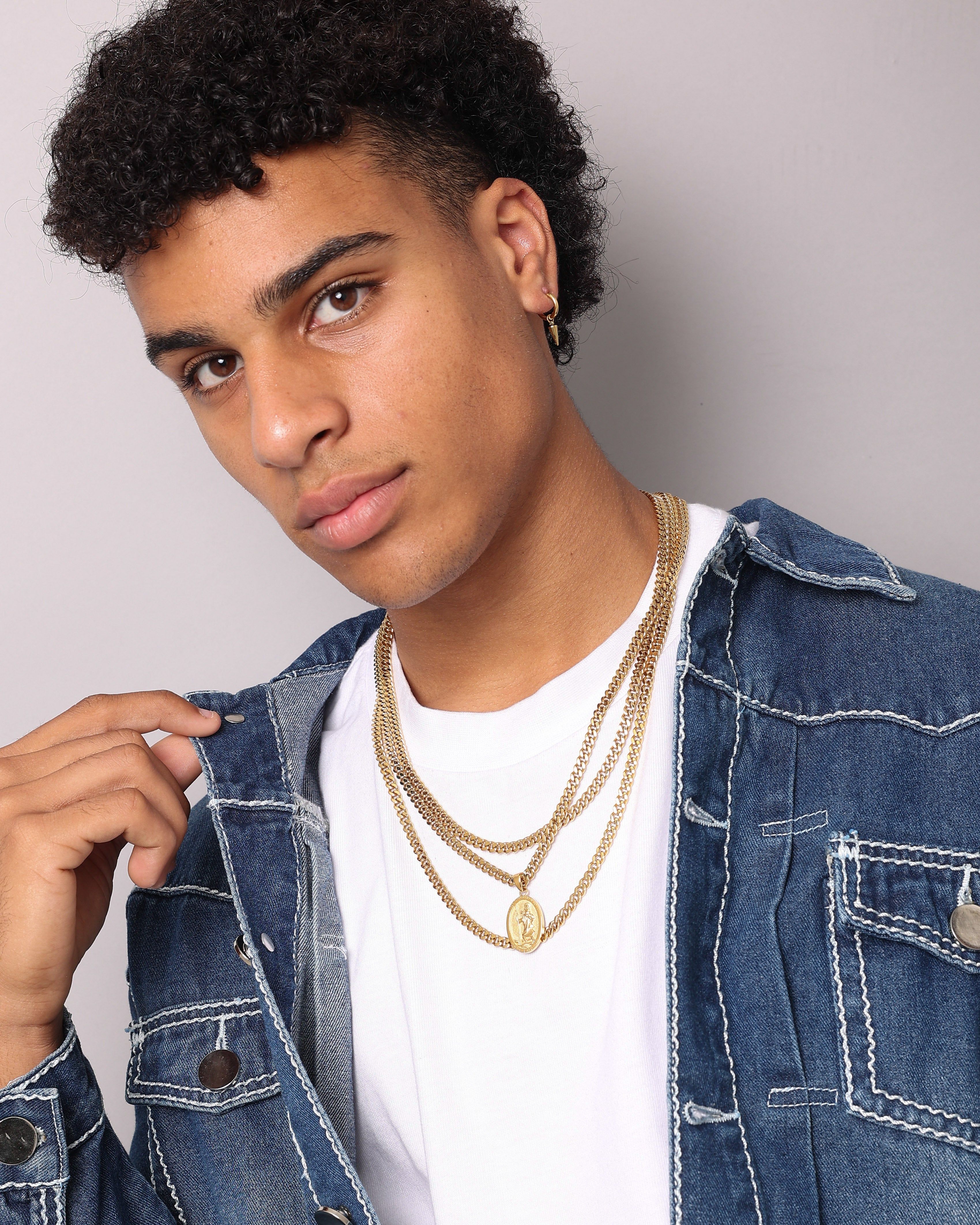 NXS Shepherd Necklace Set Gold sold by Culture Kings product image thumbnail 3