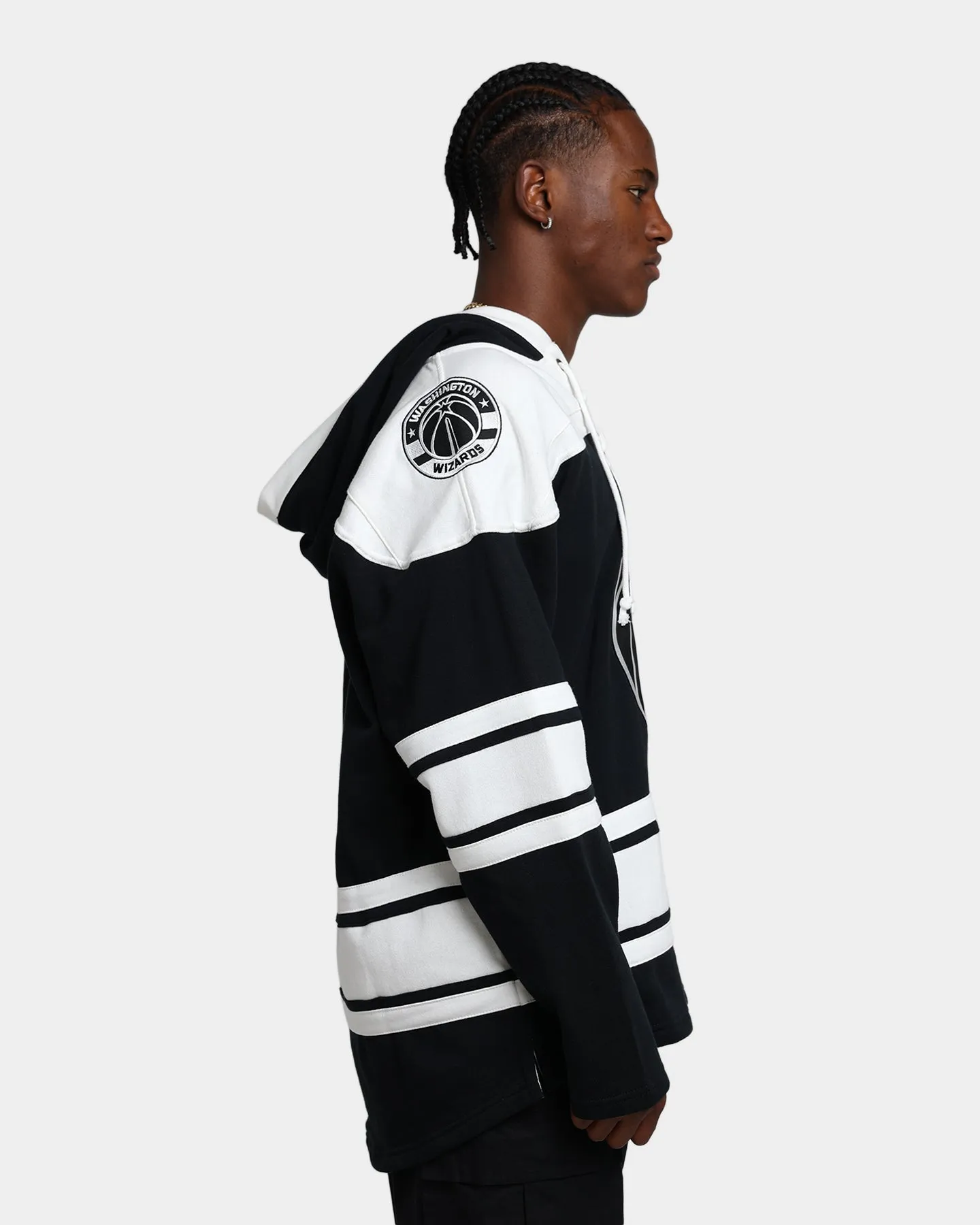 47 Brand Washington Wizards Superior Lacer Hoodie Jet Black sold by Culture Kings product image thumbnail 5