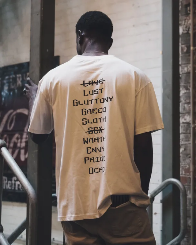 Dead Studios Sins T-Shirt White sold by Culture Kings