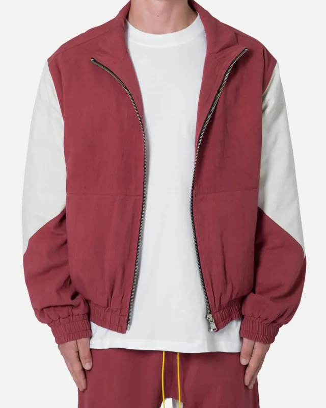 MNML Twill Racing Jacket Rust sold by Culture Kings