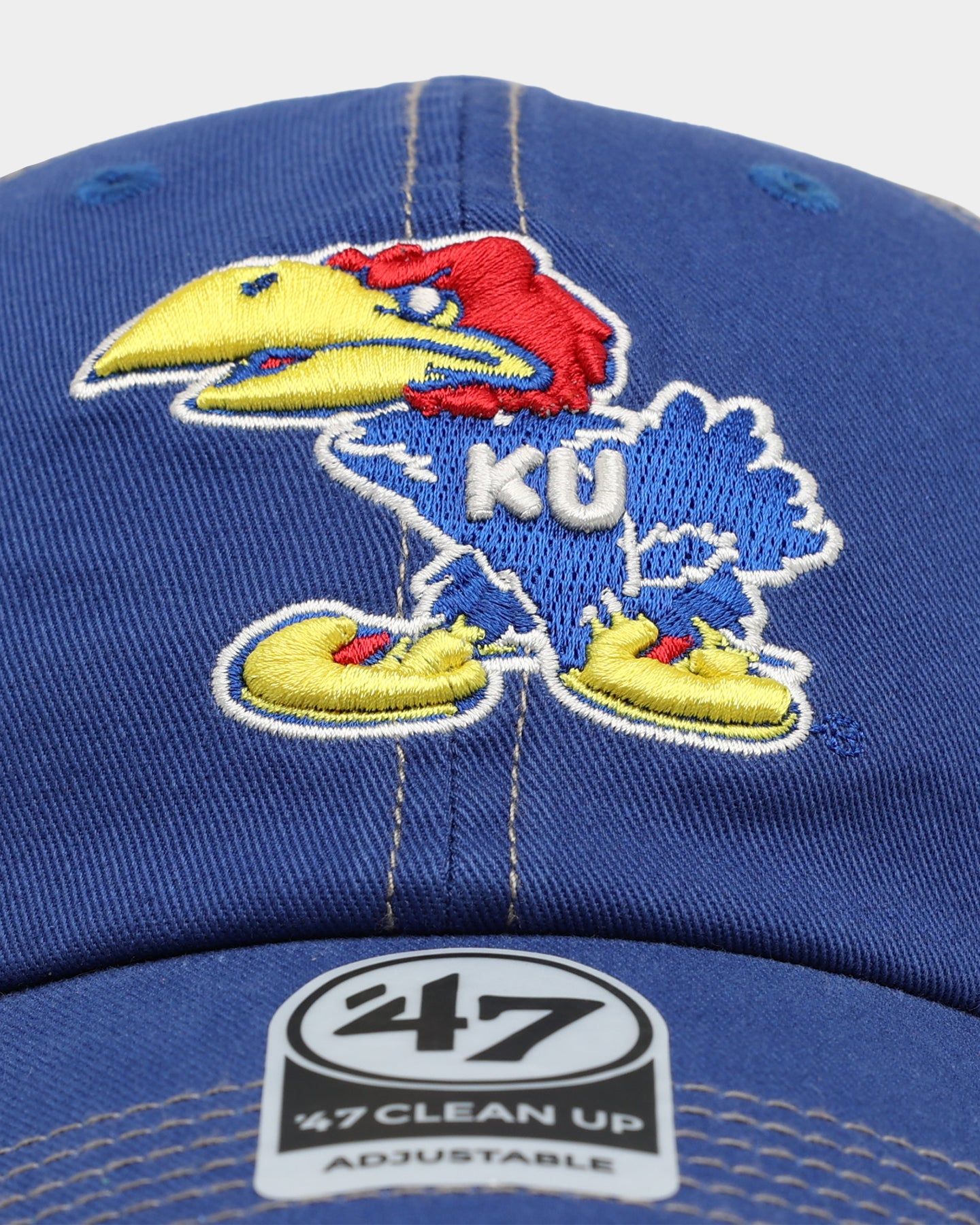 47 Brand Kansas Jayhawks Trawlery '47 Clean Up Strapback Royal sold by Culture Kings product image thumbnail 5