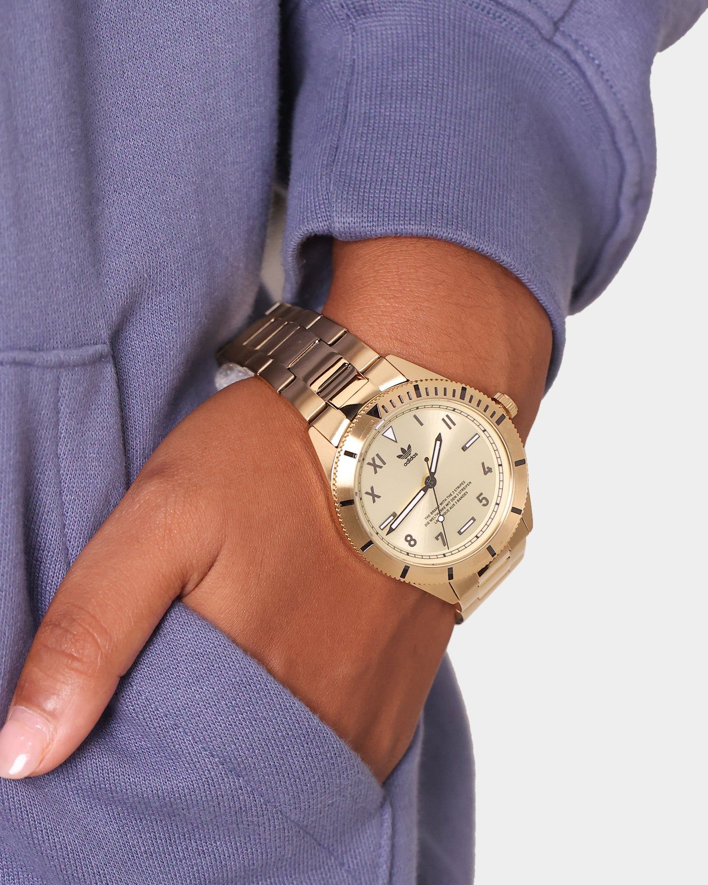 Adidas Edition Three 42MM Gold/Gold sold by Culture Kings product image thumbnail 4