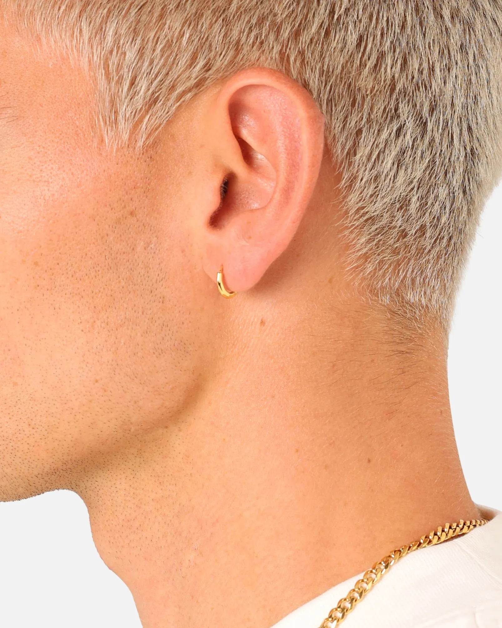 Saint Morta Classic Hoop Earring Gold sold by Culture Kings product image thumbnail 2