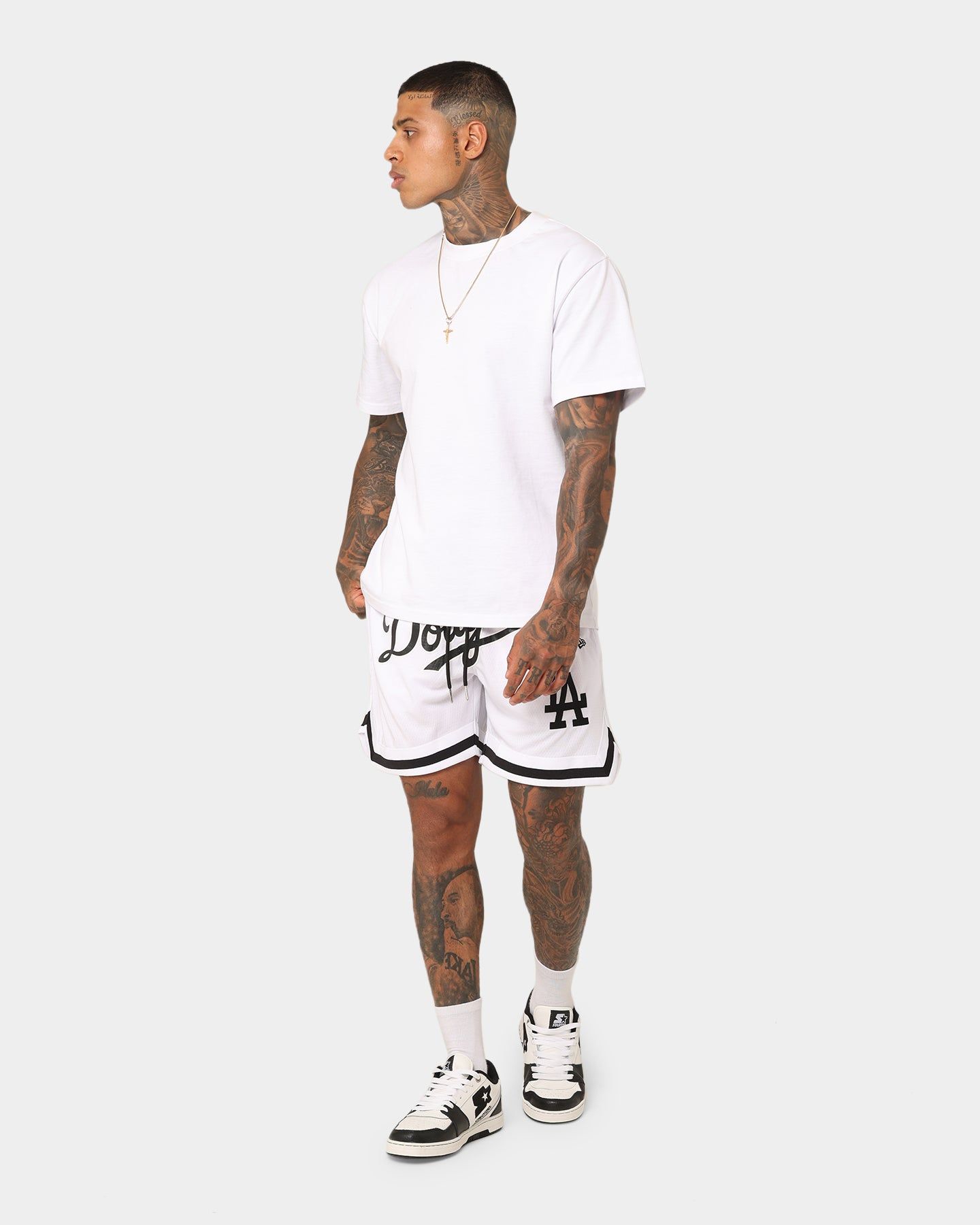 New Era Los Angeles Dodgers Mesh Shorts White sold by Culture Kings product image thumbnail 2