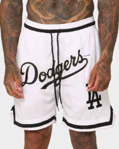 New Era Los Angeles Dodgers Mesh Shorts White sold by Culture Kings