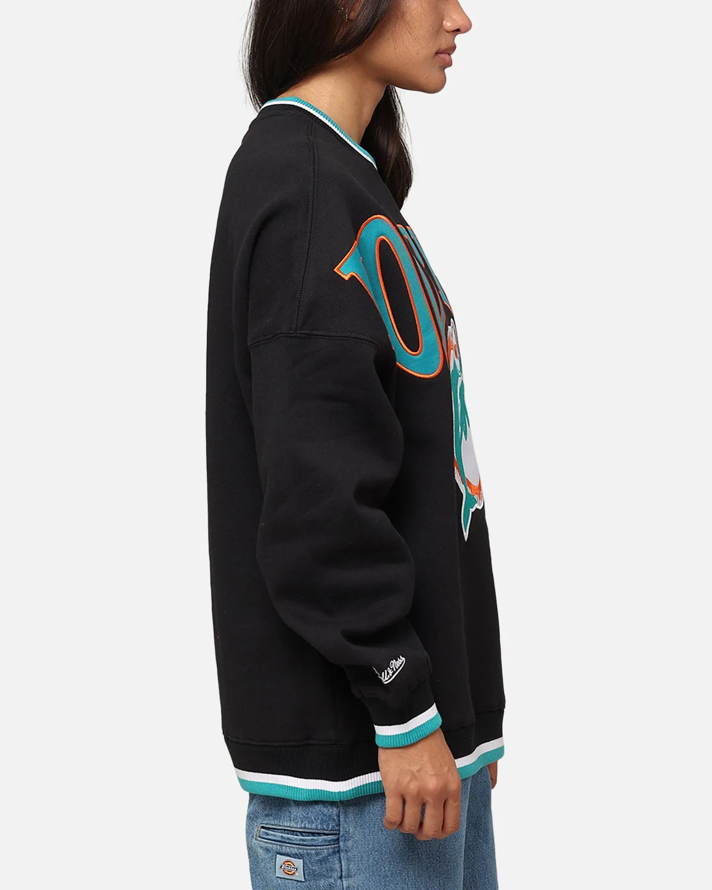 Mitchell & Ness Miami Dolphins Shooting Crew Black sold by Culture Kings product image thumbnail 4