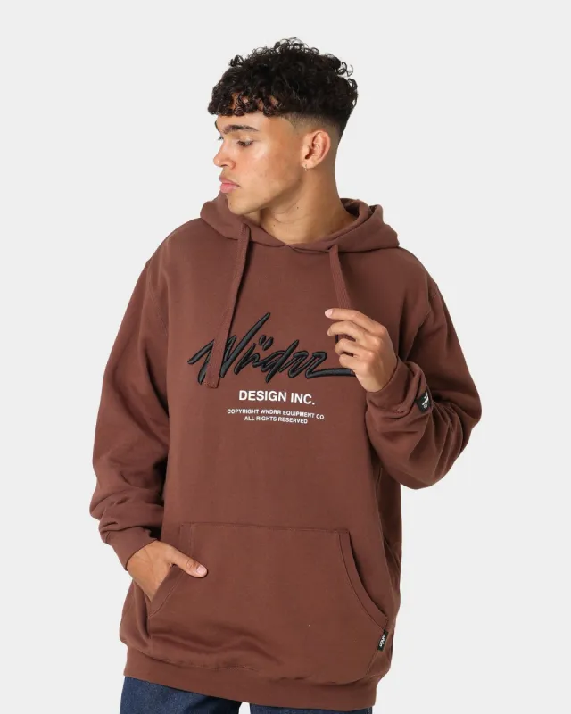 WNDRR Reform Hoodie Brown sold by Culture Kings