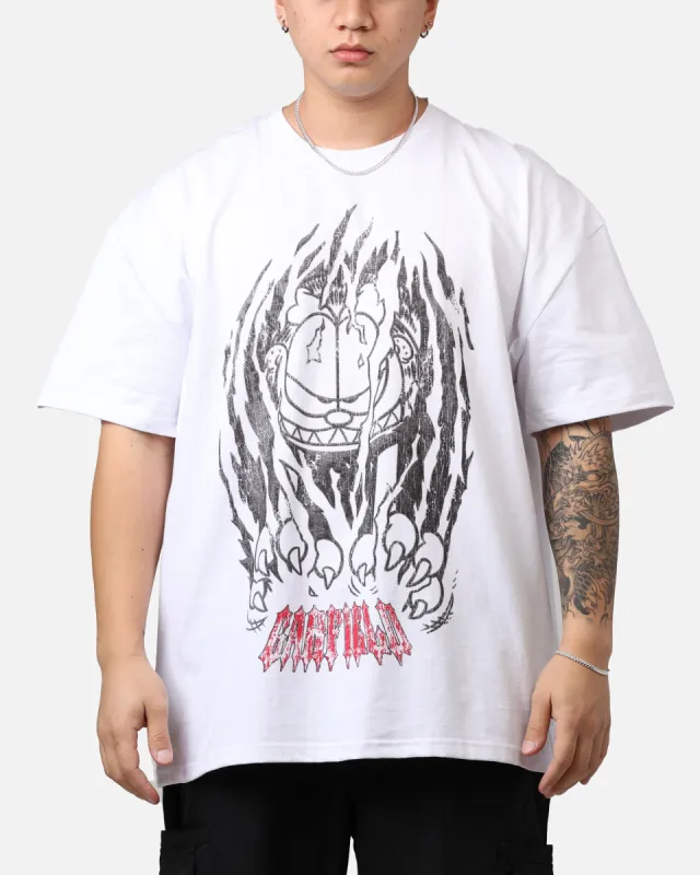 Vintage Goat Crew X Garfield Claws T-Shirt White sold by Culture Kings