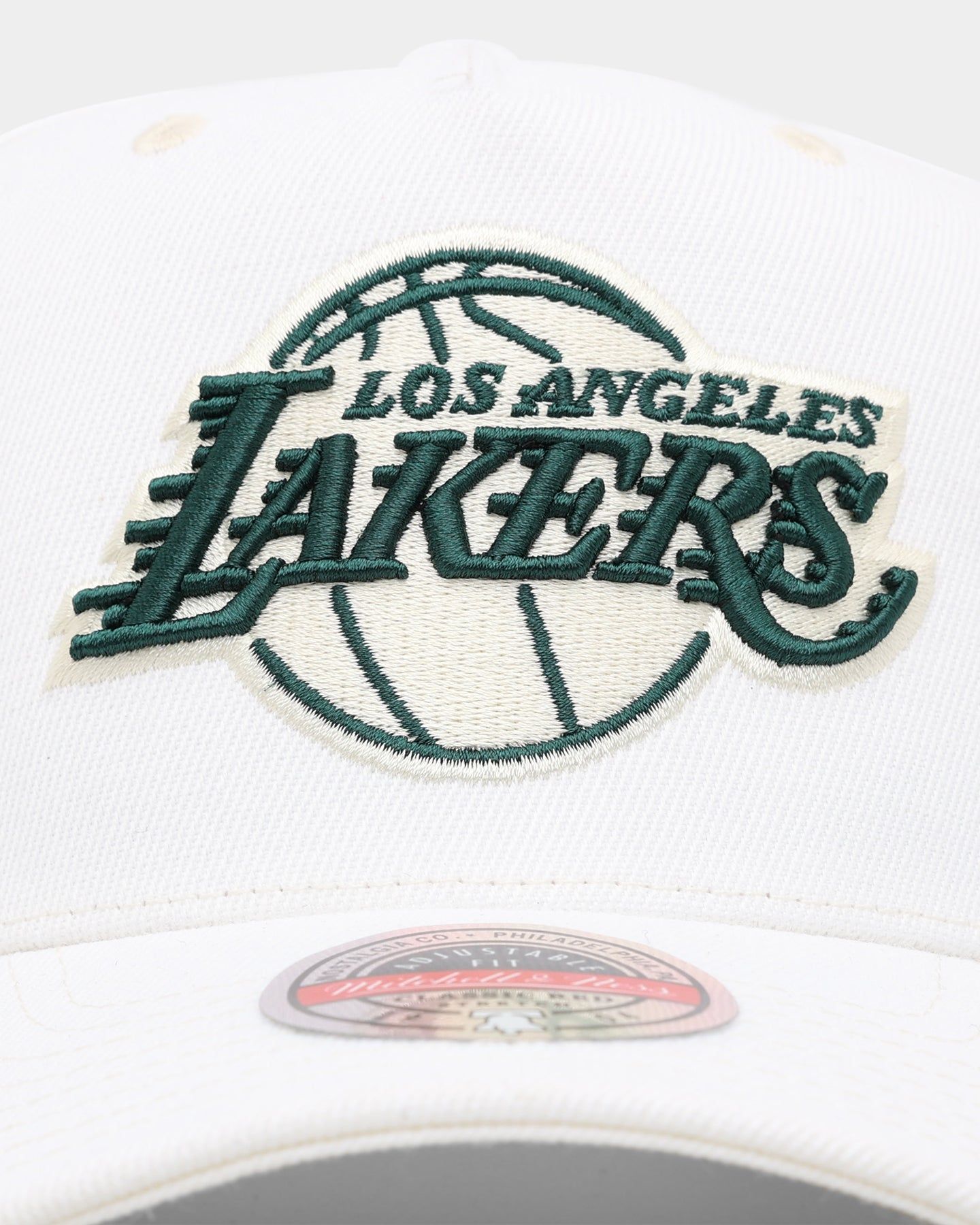 Mitchell & Ness Los Angeles Lakers 'State Of Mind' Snapback Vintage White sold by Culture Kings product image thumbnail 5