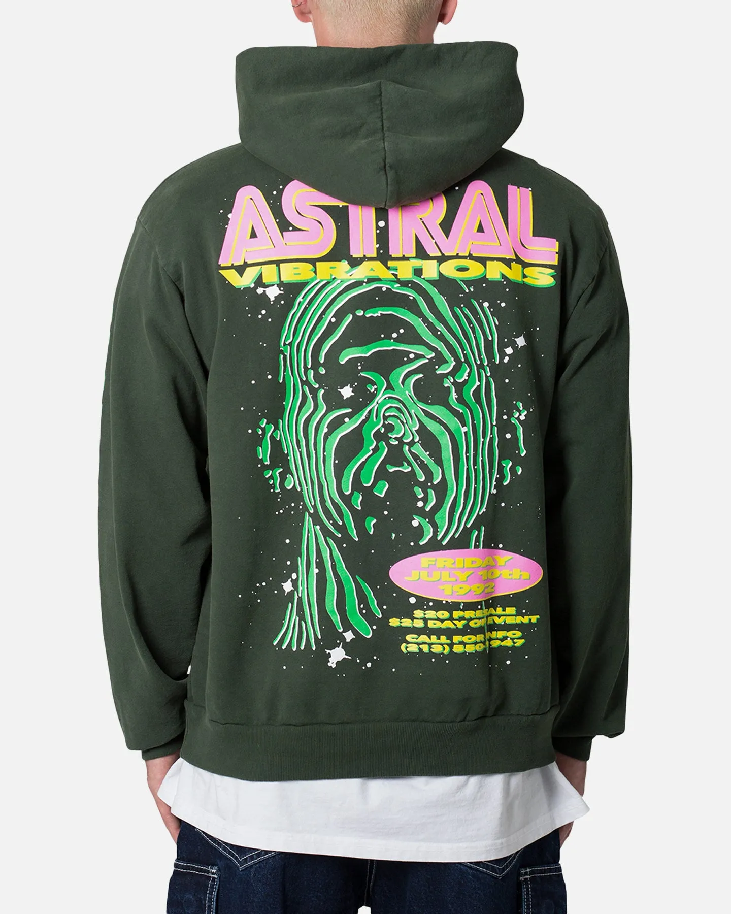 MNML Astral Vibrations Hoodie Ivy sold by Culture Kings product image thumbnail 4