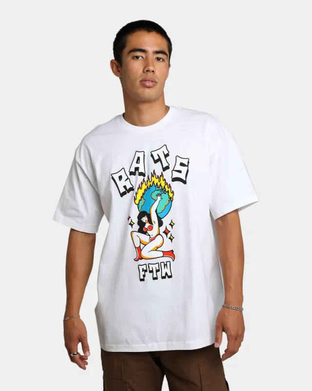 Rats Get Fat FTW T-Shirt White sold by Culture Kings