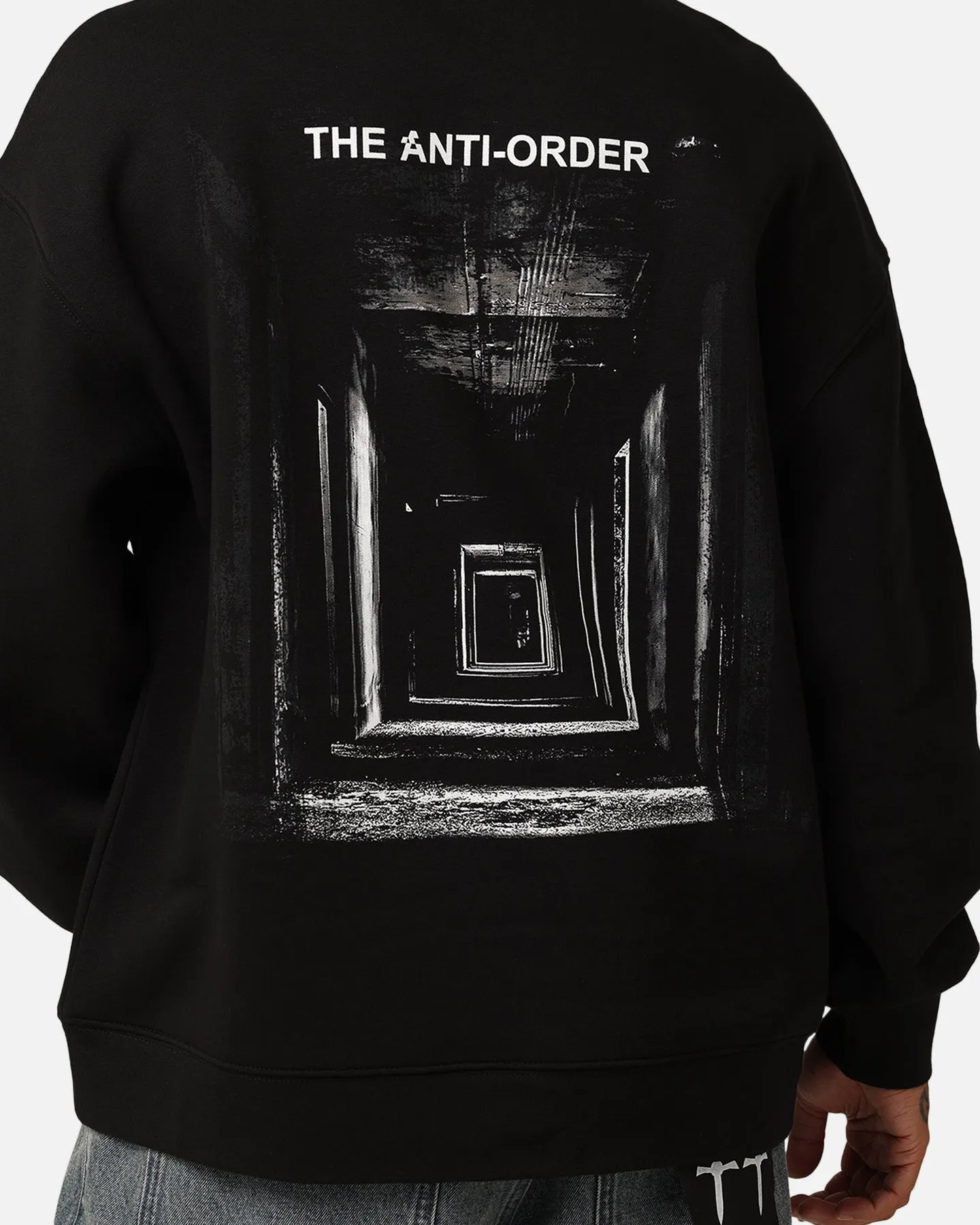 The Anti Order Endless Egress Crewneck Black sold by Culture Kings product image thumbnail 4