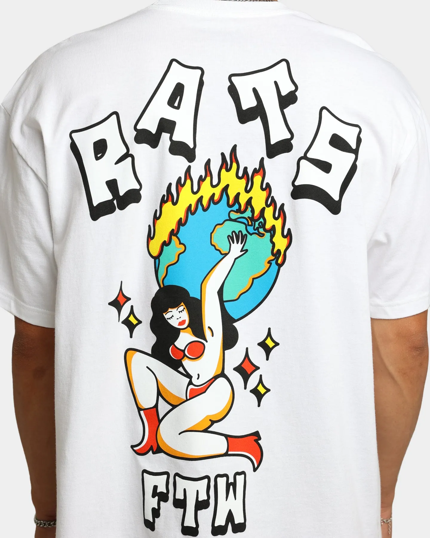 Rats Get Fat FTW T-Shirt White sold by Culture Kings product image thumbnail 4