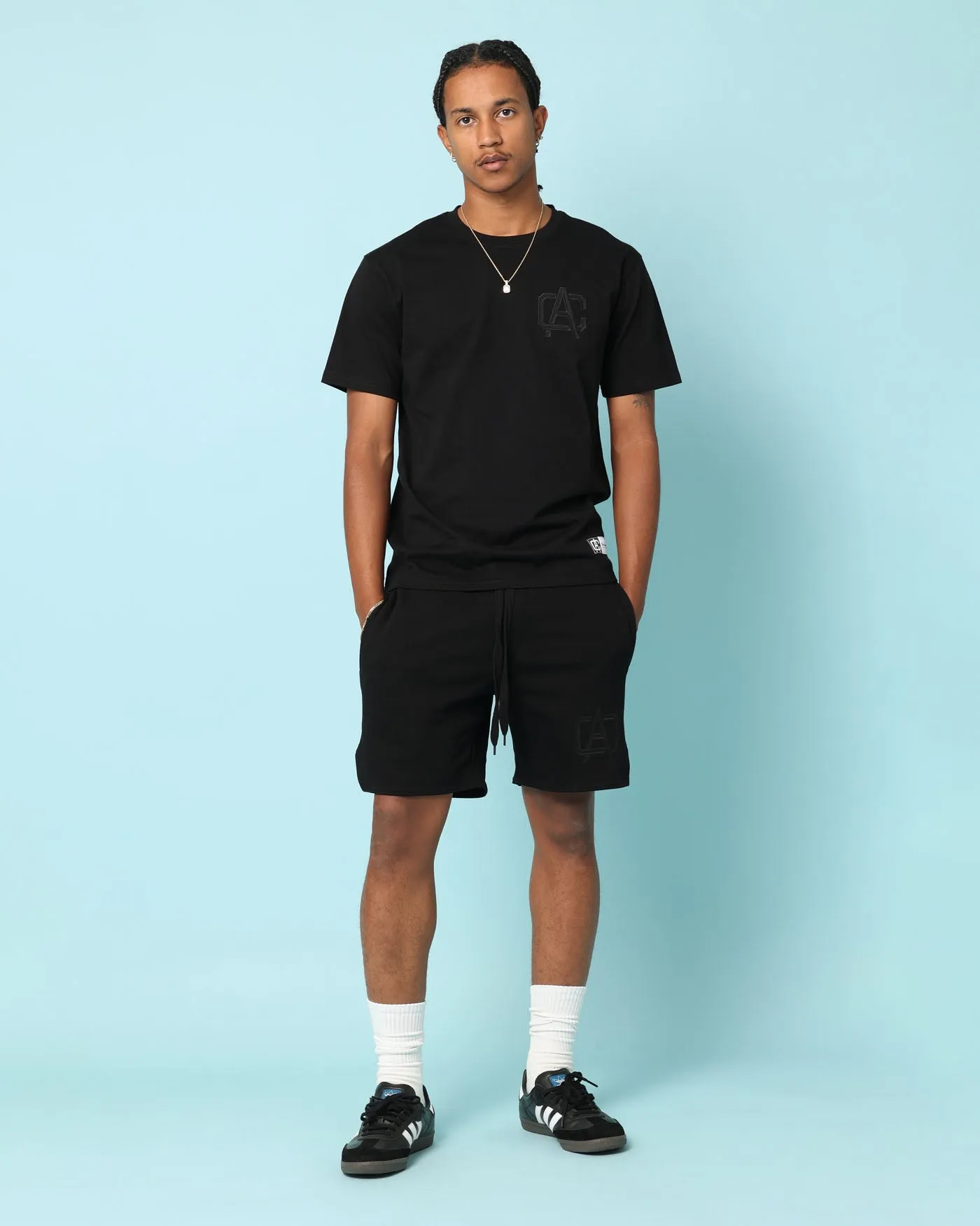 Carré Academy Sweat Shorts Black sold by Culture Kings product image thumbnail 2