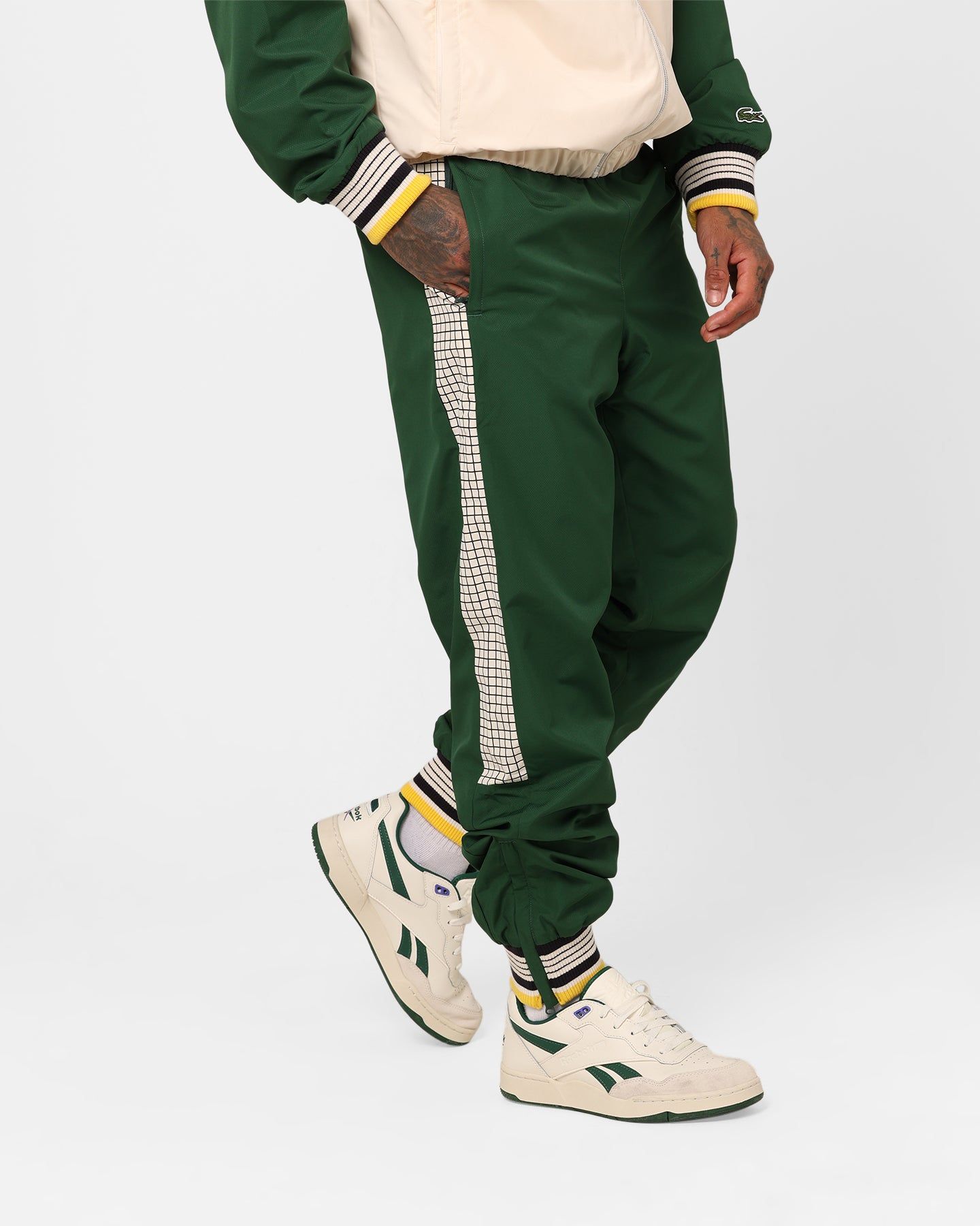Lacoste Neo Heritage Side Check Track Pants Green sold by Culture Kings product image thumbnail 5