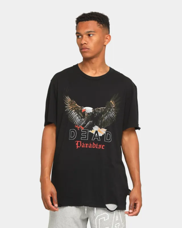 Dead Studios Paradise Vintage Short Sleeve T-Shirt Washed Black sold by Culture Kings